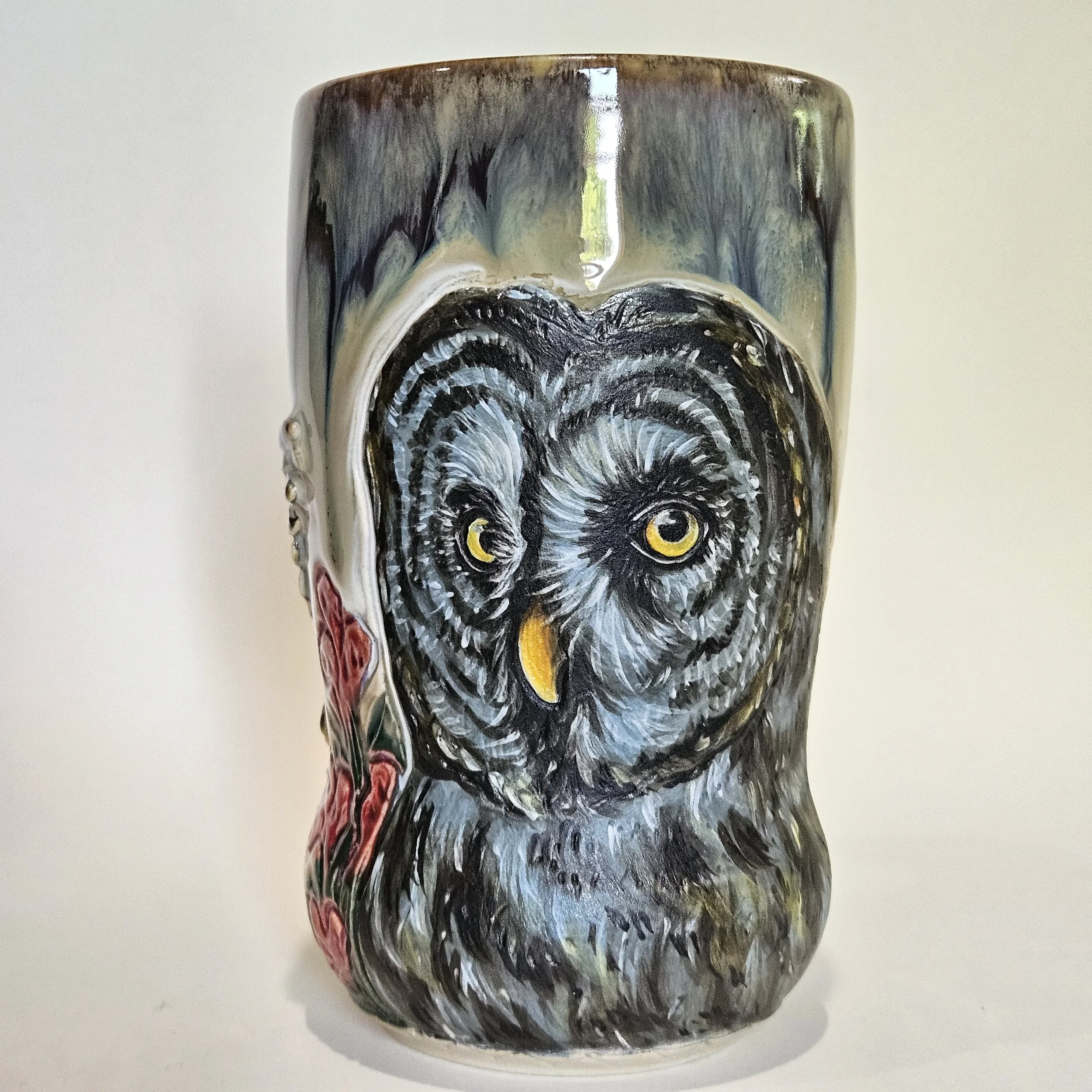 18. Great Grey Owl mug