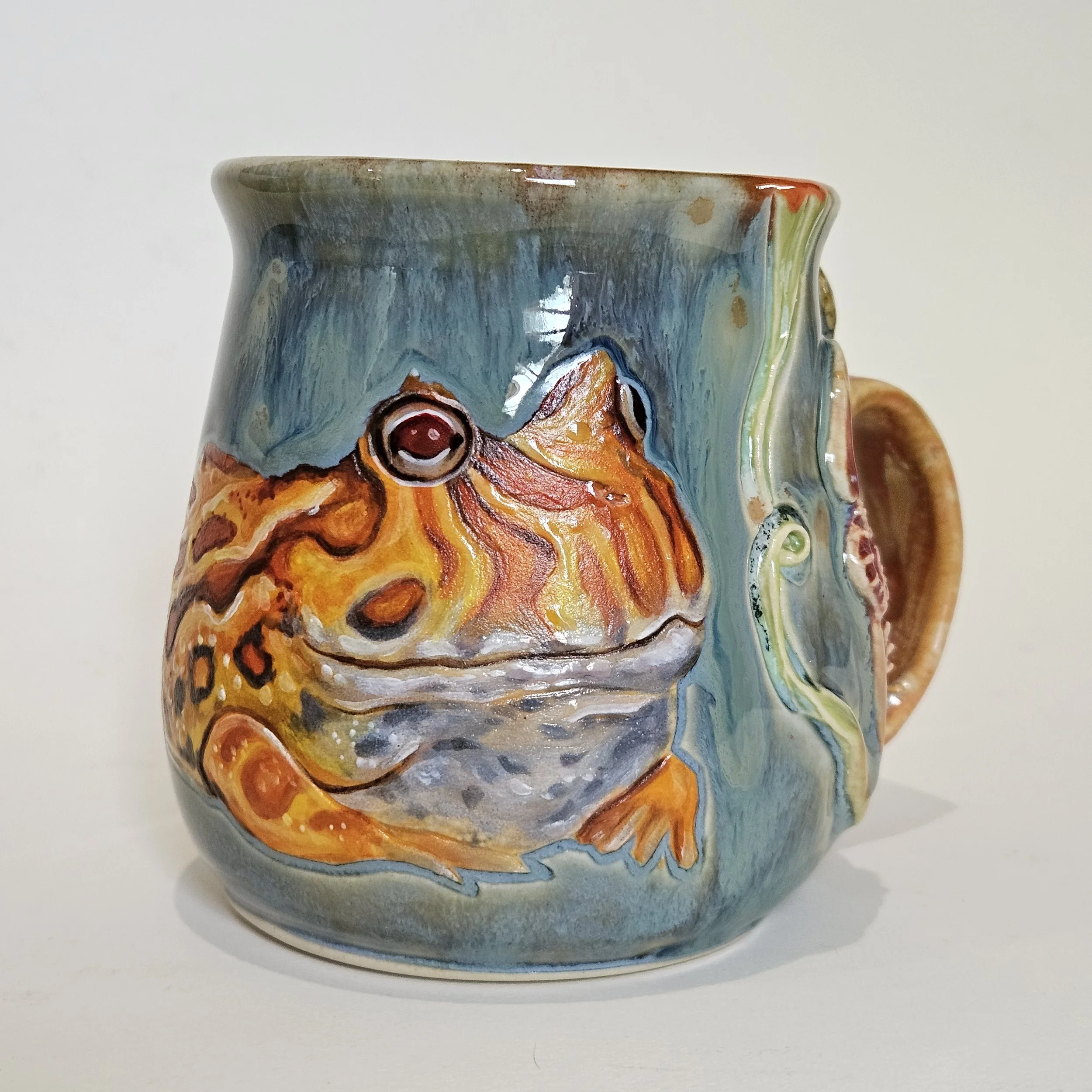 1. Albino Pacman Frog mug