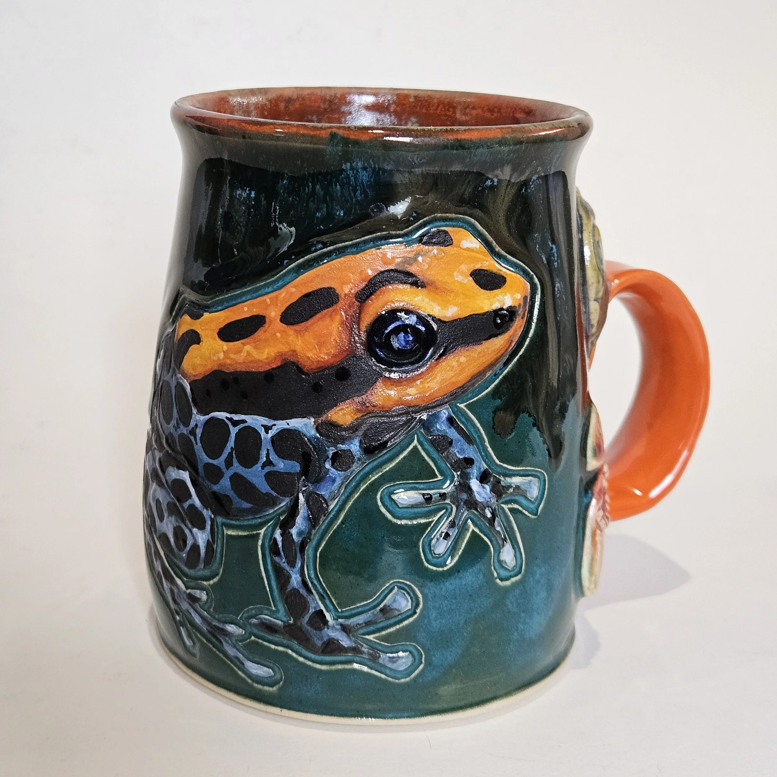 3. Poison Dart frog mug