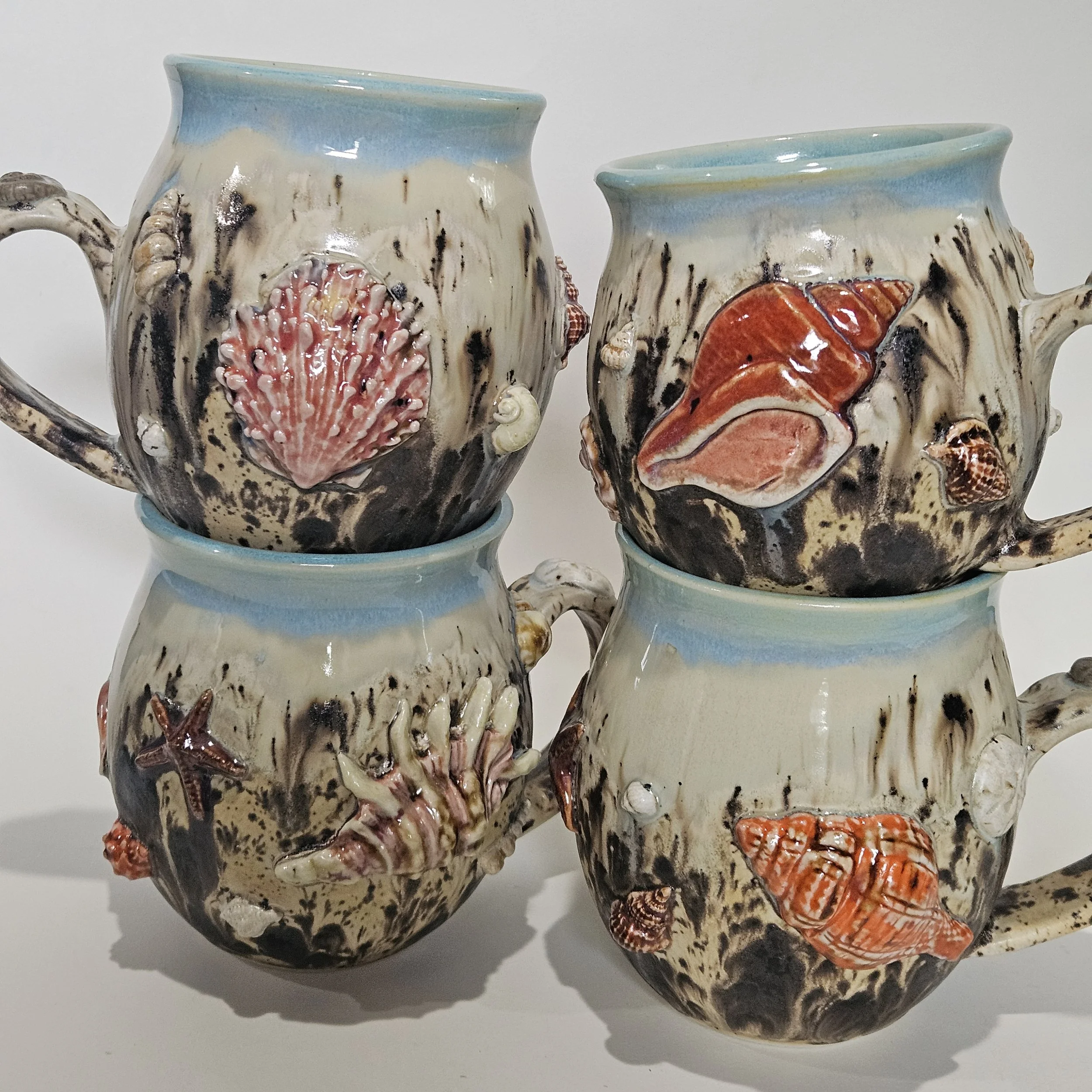 Beach Combing mugs