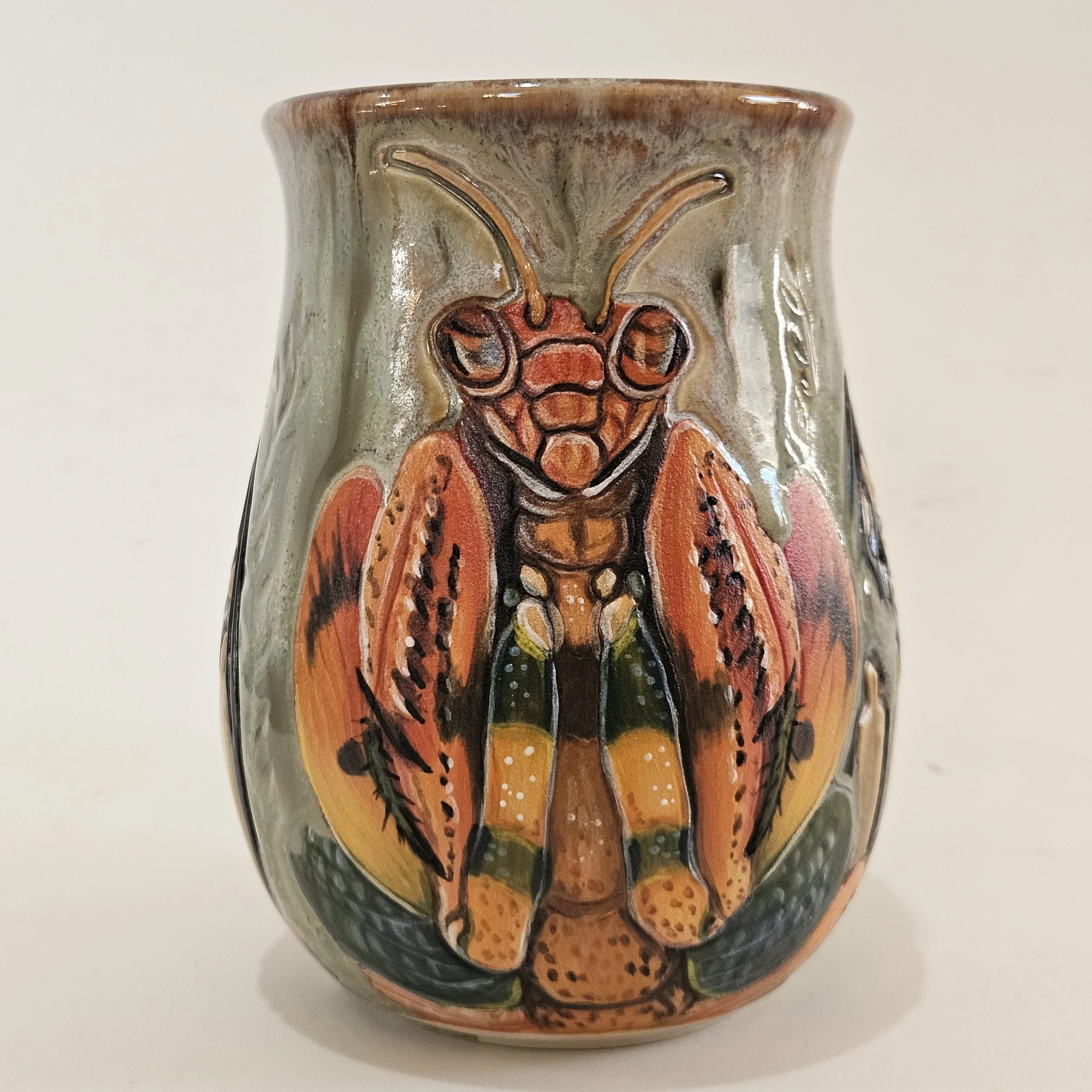 21. Autumn Mantis mug