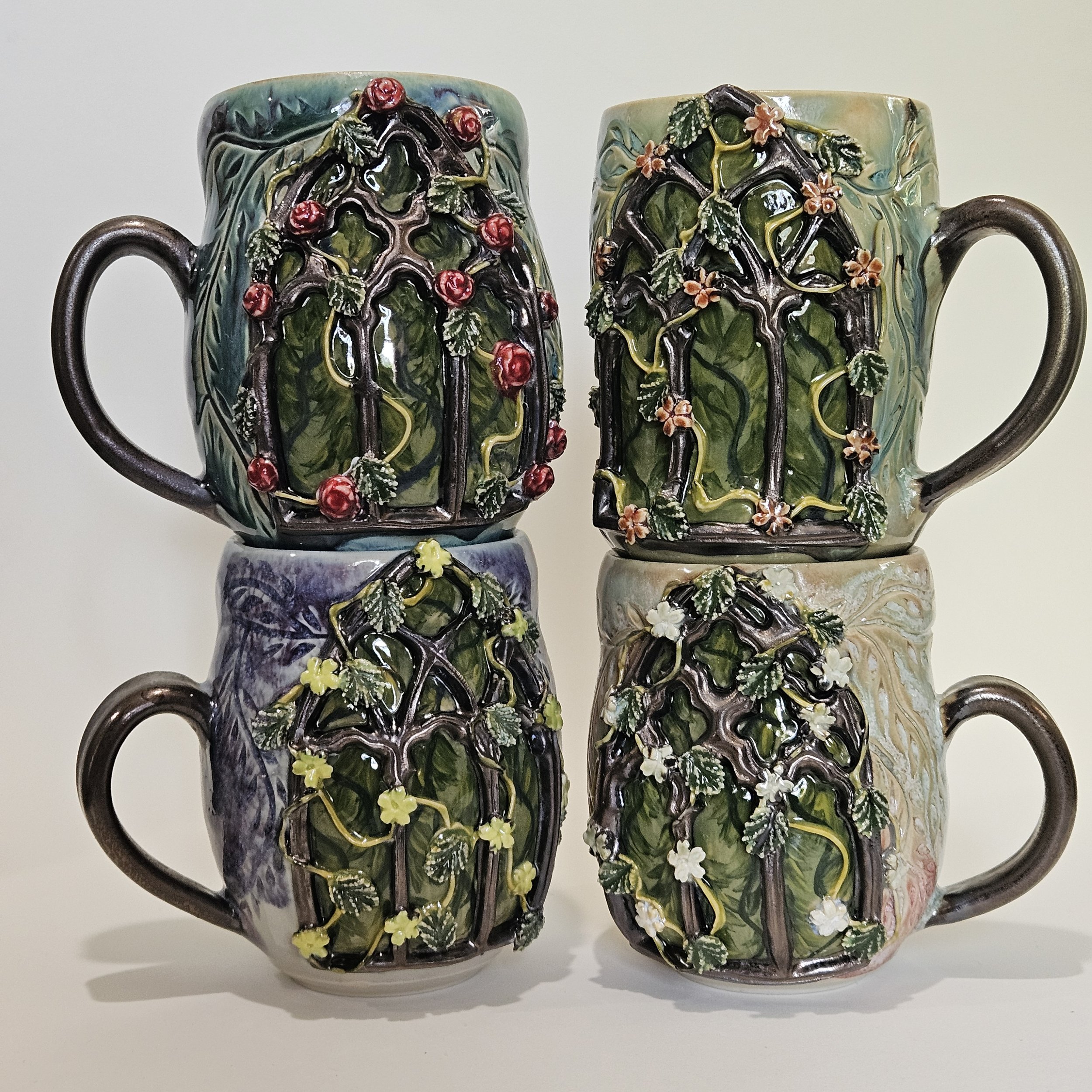 Gothic Window mugs