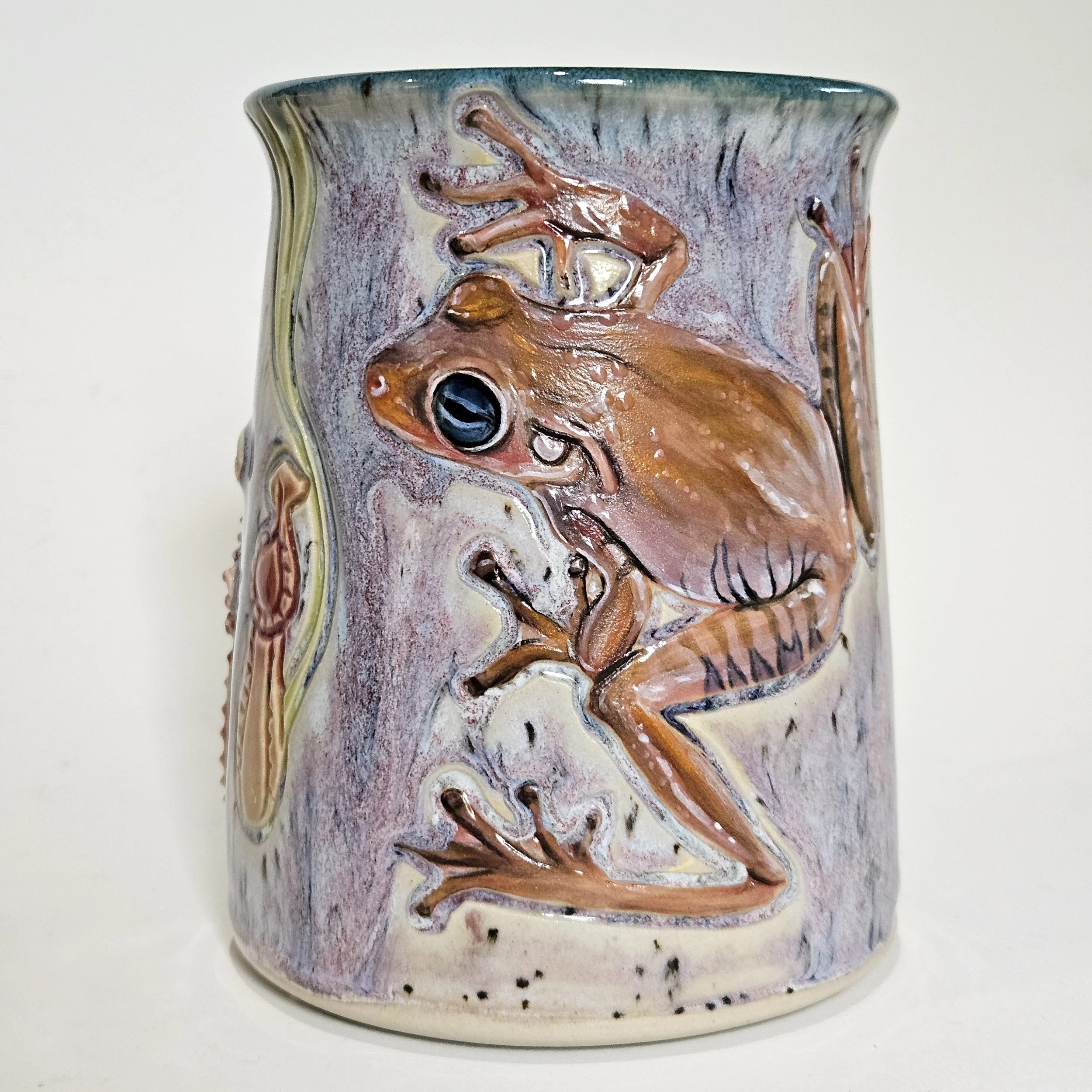18. Pink Tree Frog mug