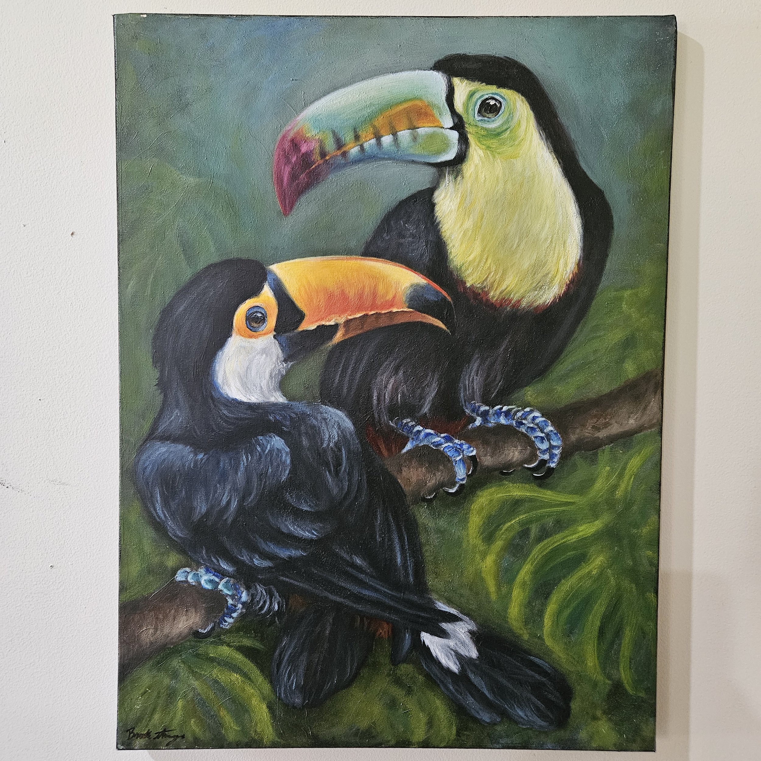 Toucan painting
