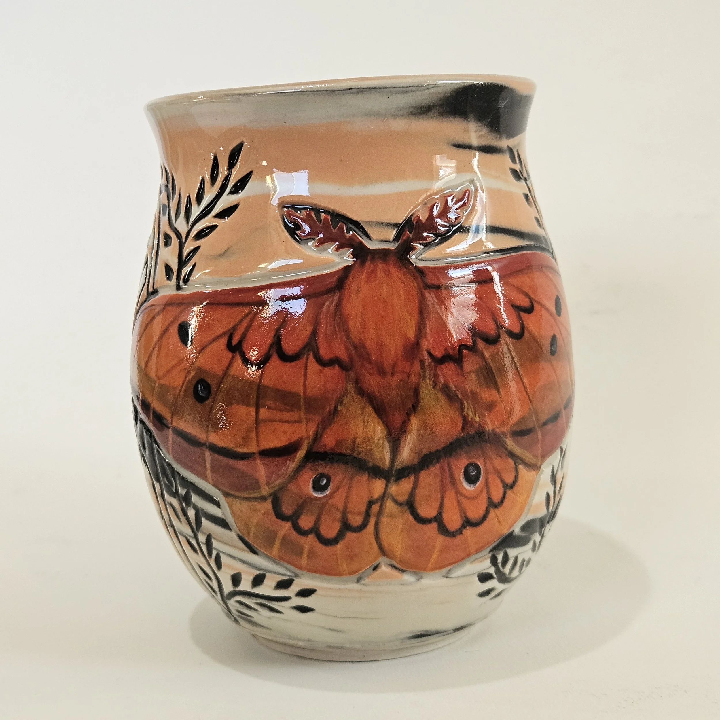 12. Autumn Moth mug