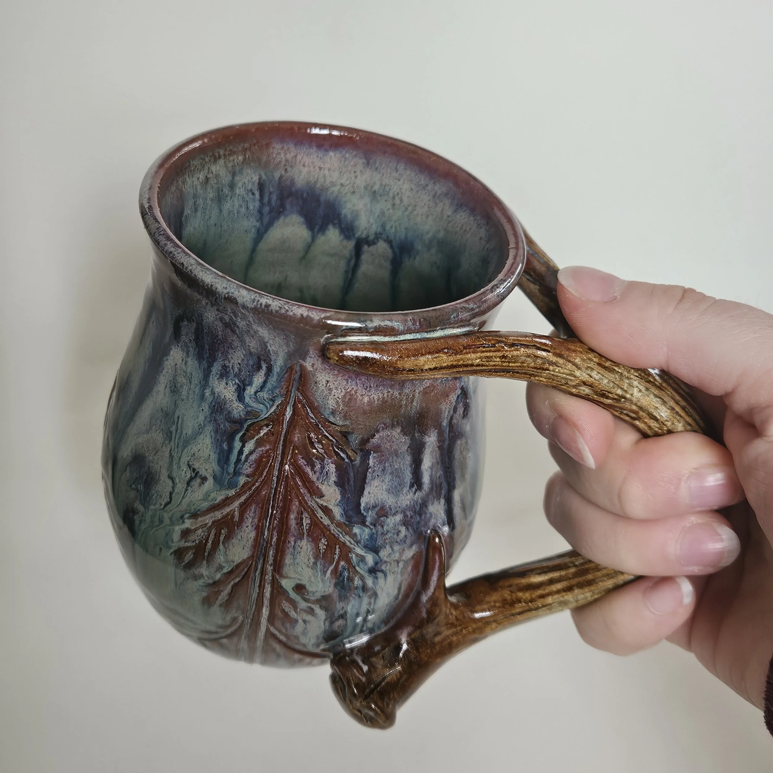 Antler Handle mugs