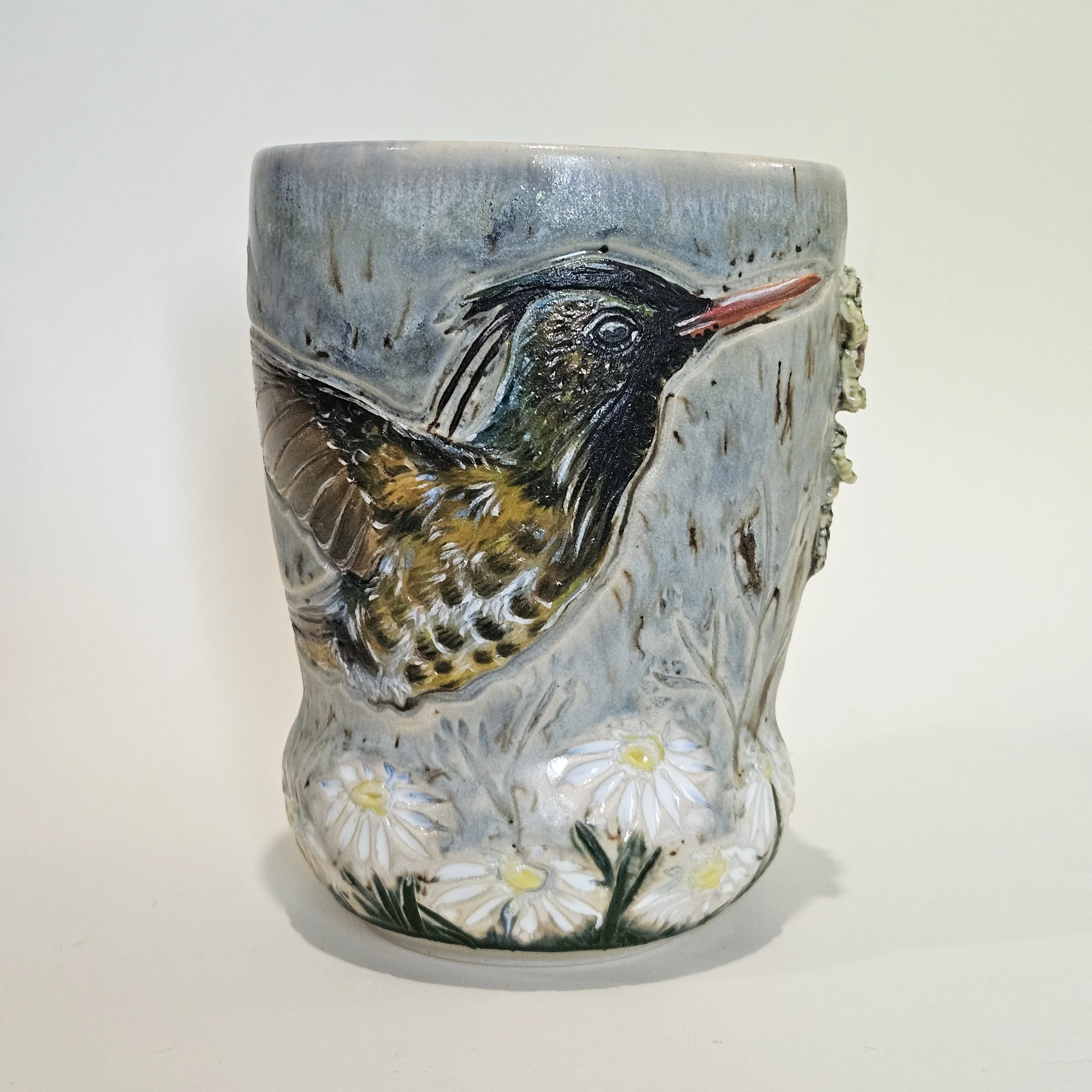 6. Blacked Crested Coquette Hummingbird mug
