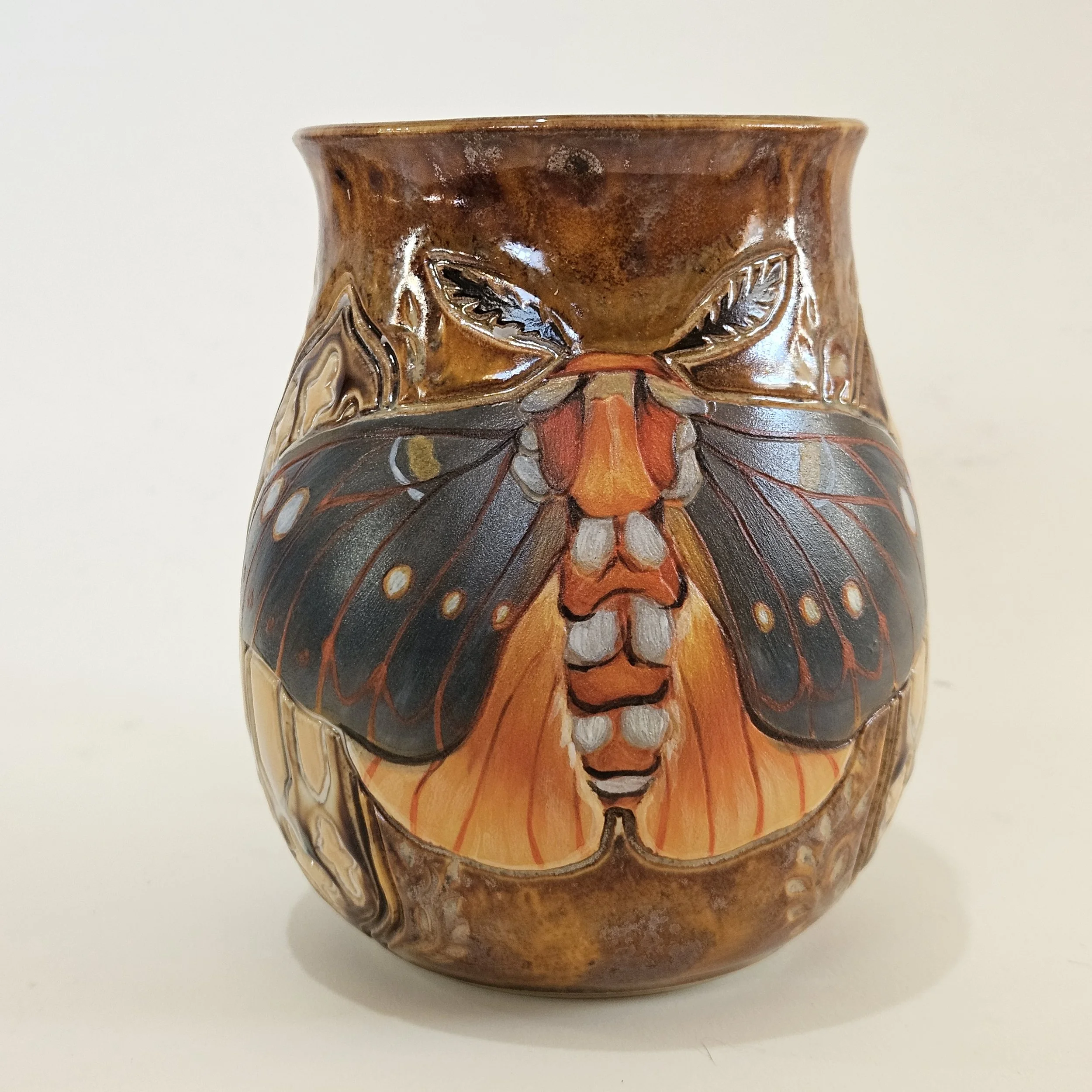 18. Autumn Moth mug