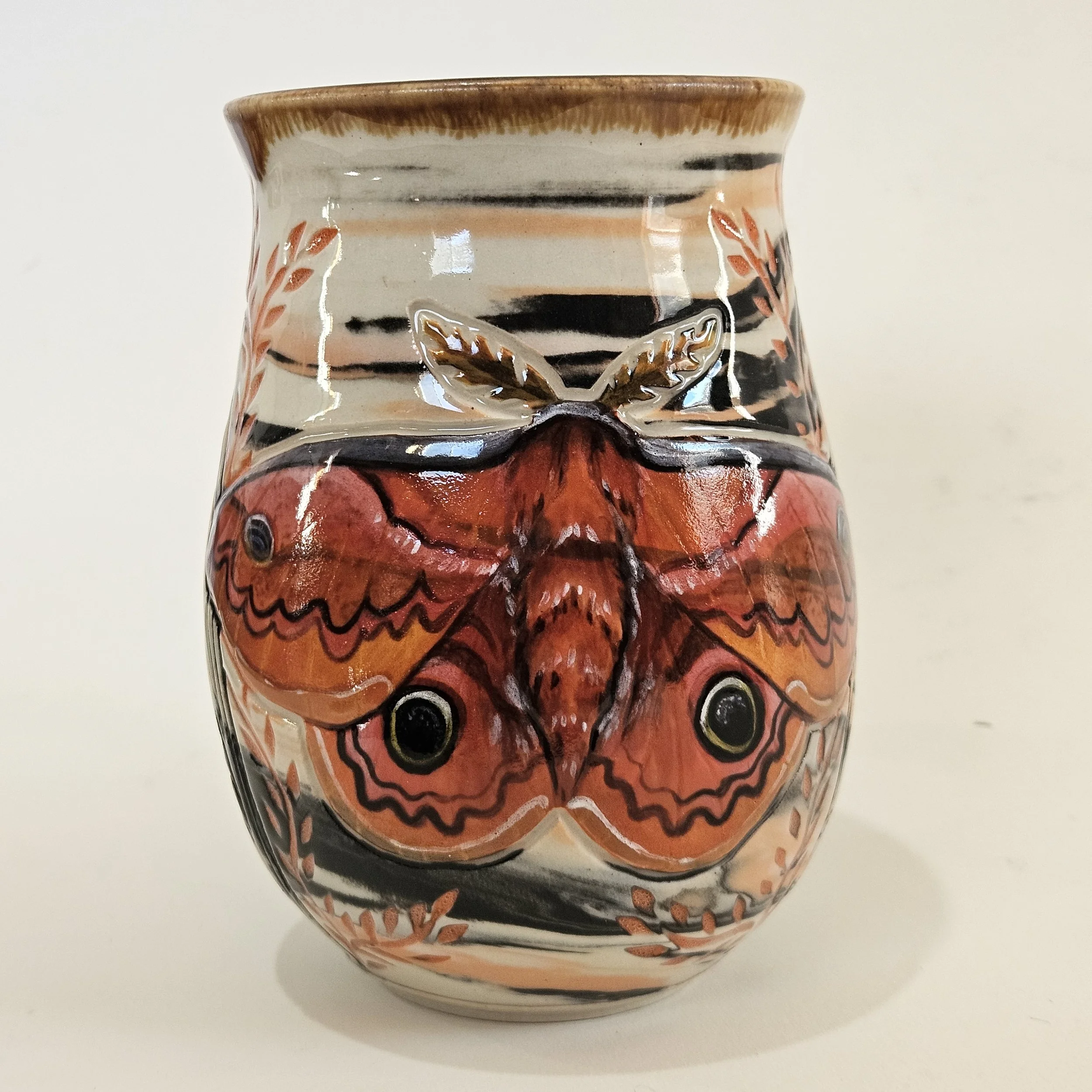 17. Autumn Moth mug