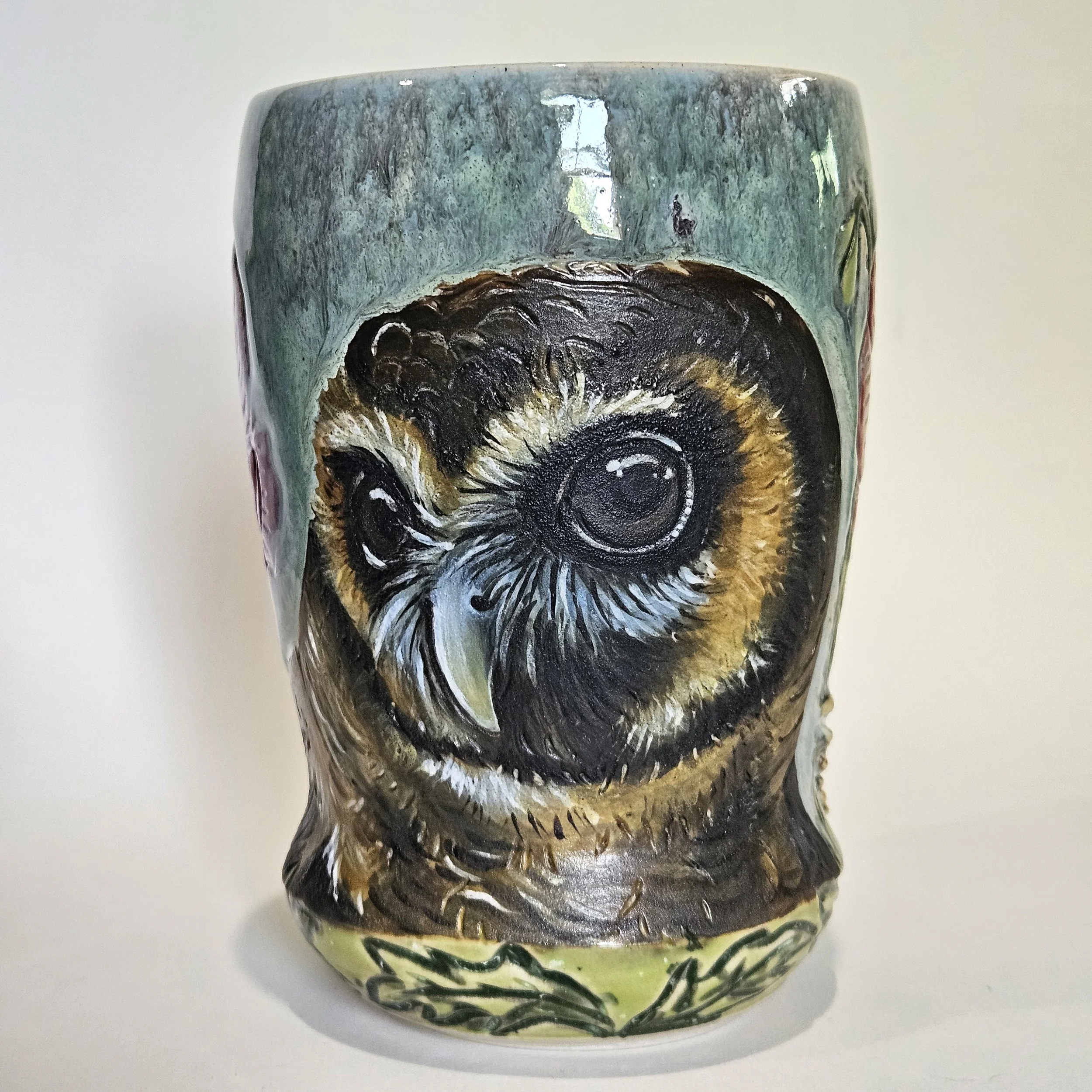 24. Brown Wood Owl mug