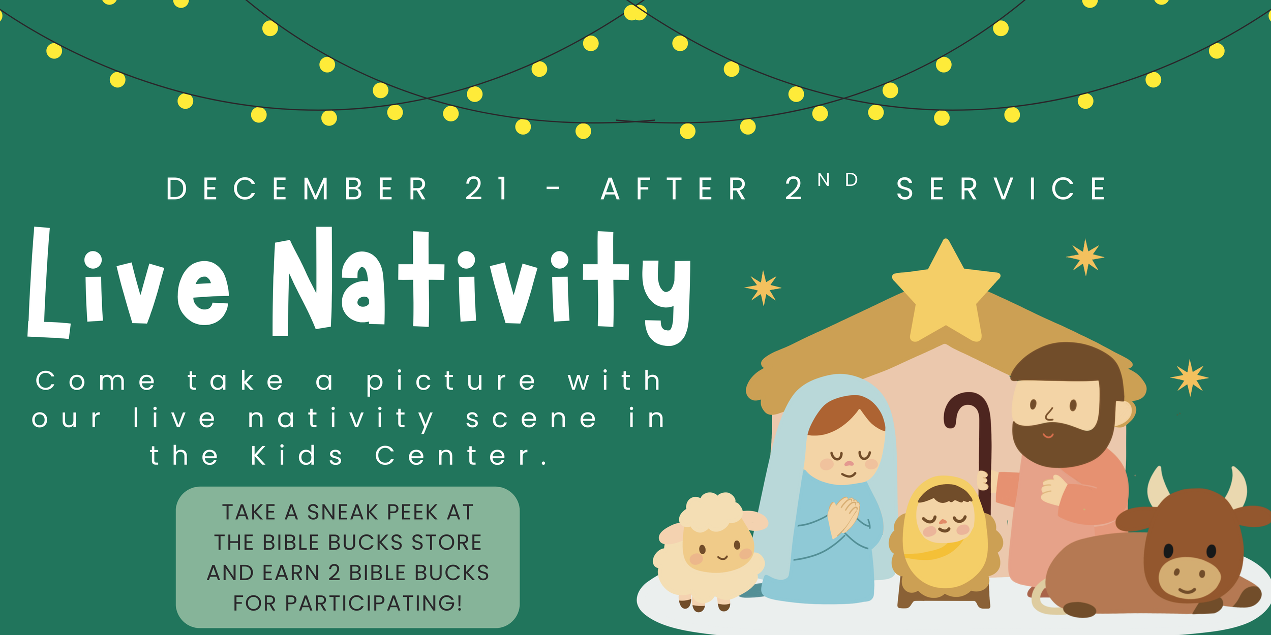 Live Nativity Christmas Photos!