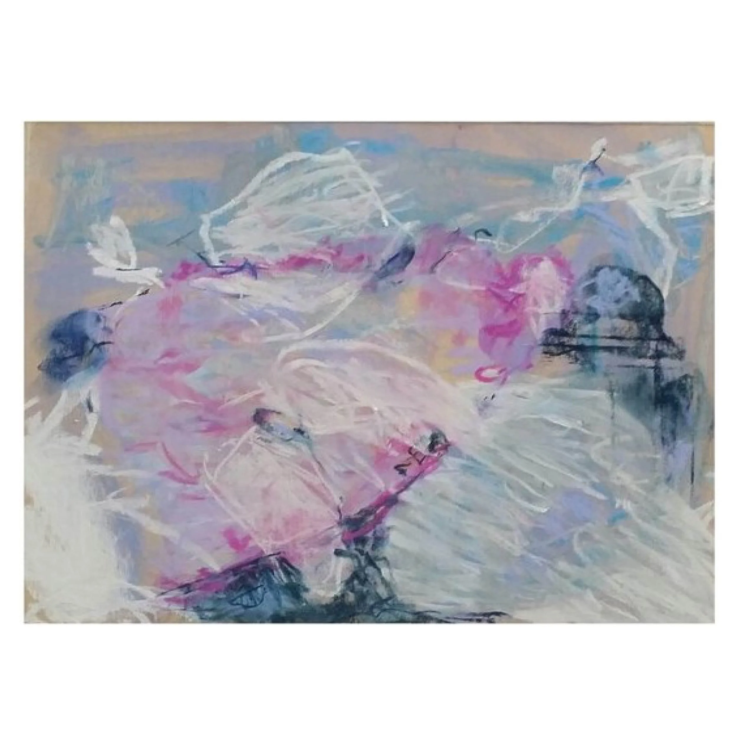 Moving Mist - 11” H x 9” W