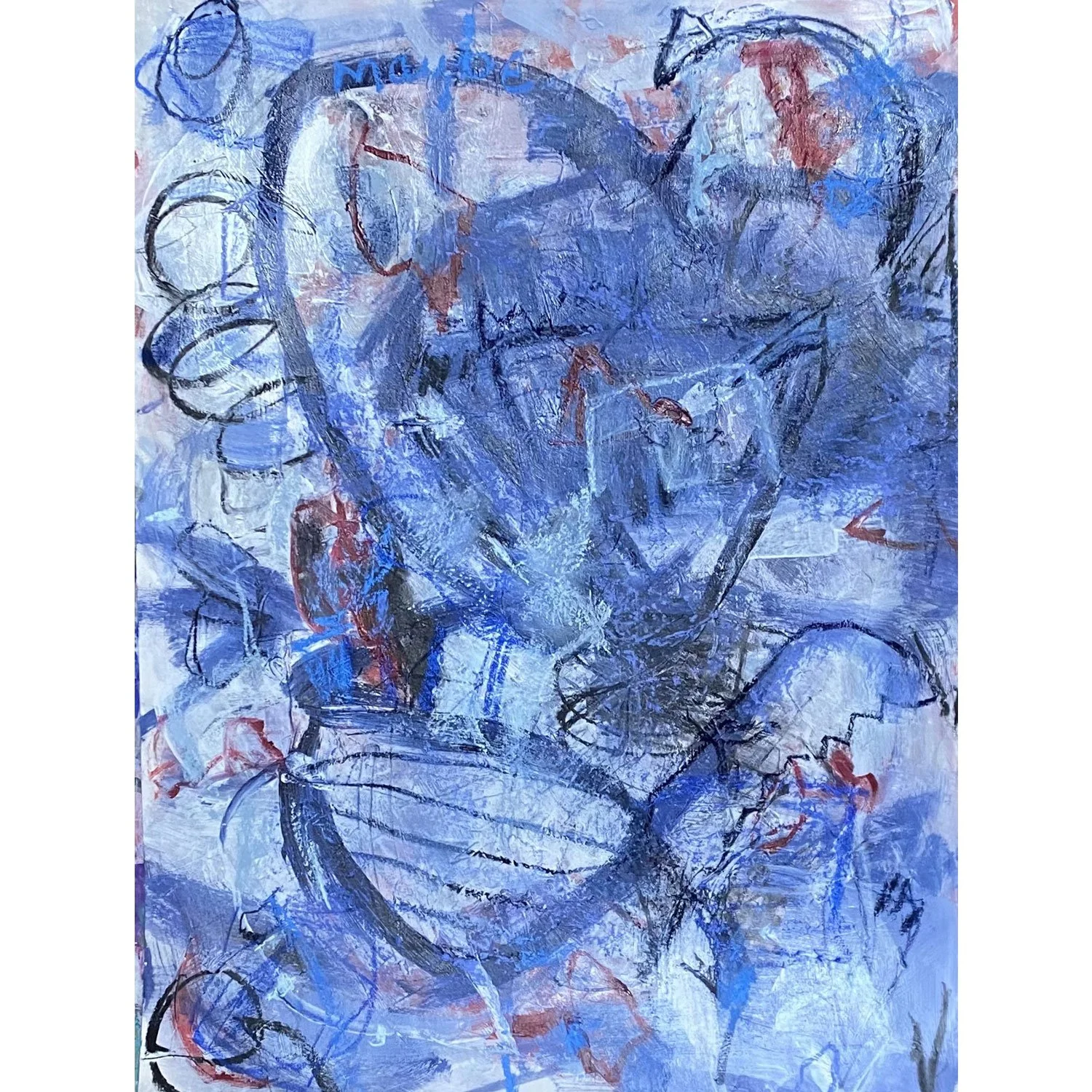 Maybe - 30"H x 22"W