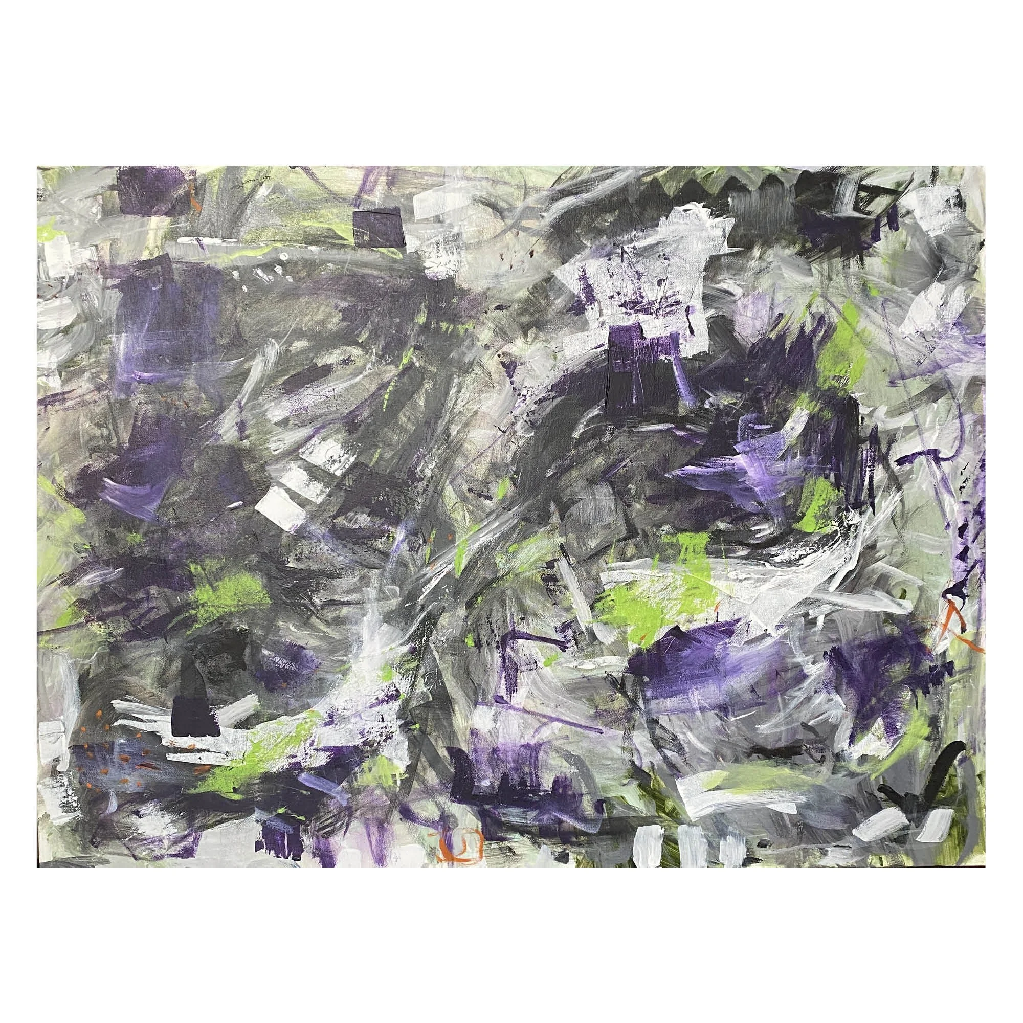 The River Flows - 30" H x 40" W