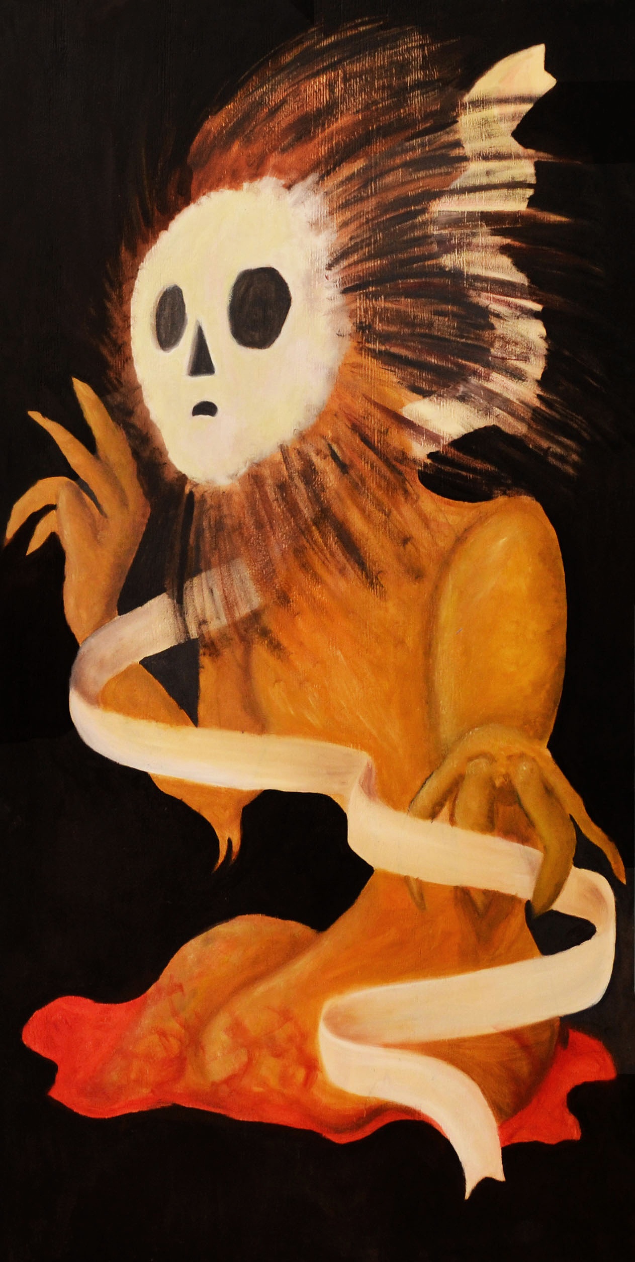  Oil on Wood  24 x 48 inches  2019 