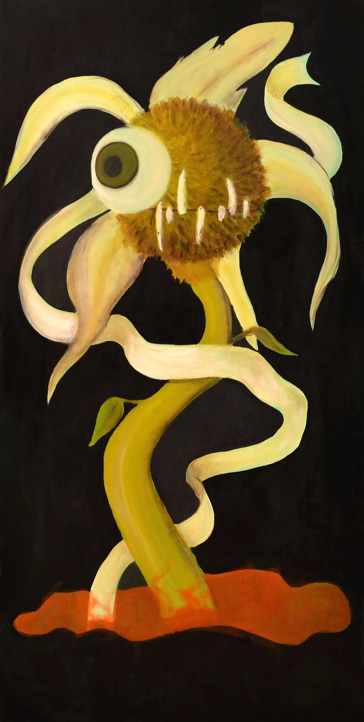  Oil on Wood  24 x 48 inches  2019 