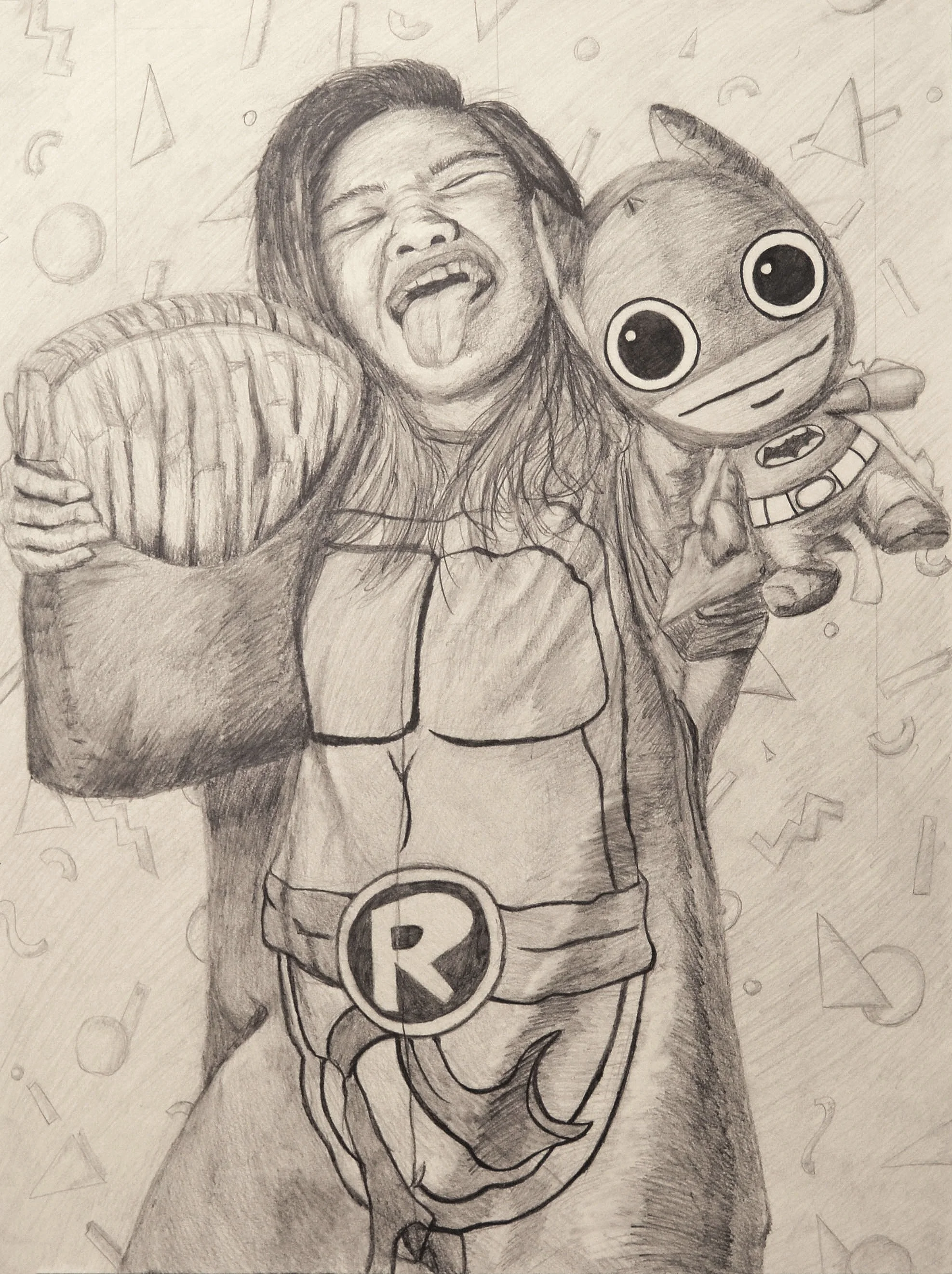  Graphite on Paper  18 x 24 inches  2017 