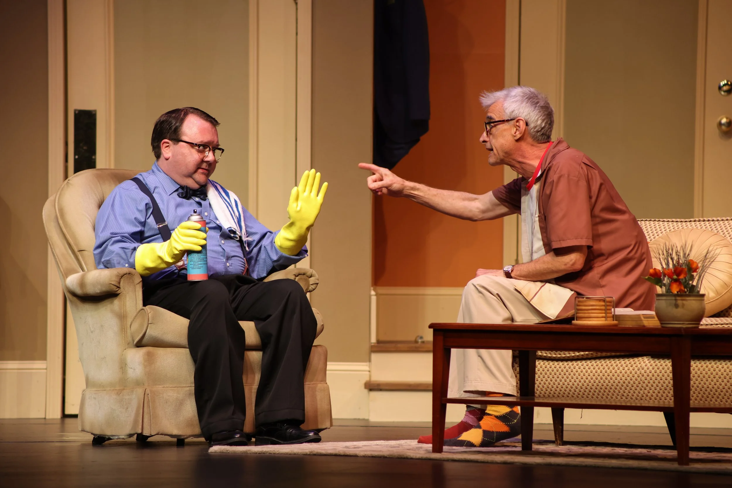 The Odd Couple at Flat Rock Playhouse
