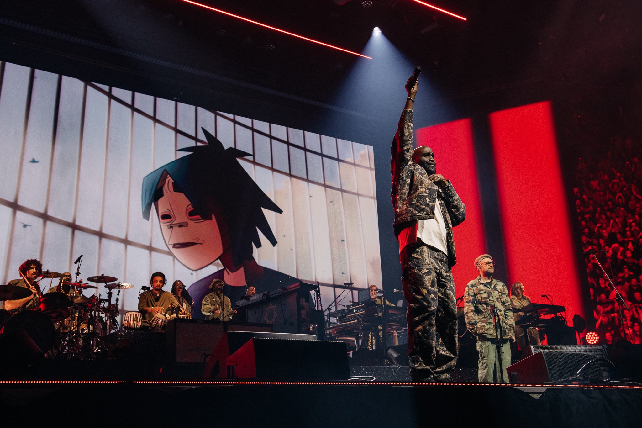 Review: Gorillaz at Spectrum Center and Shaky Knees Festival