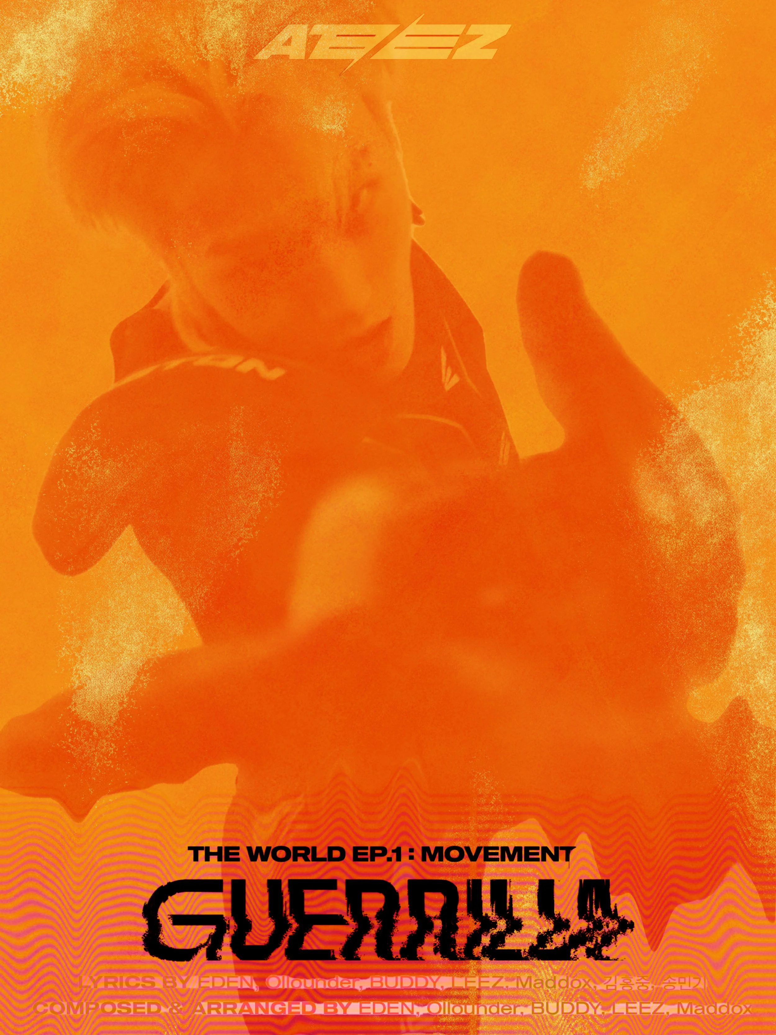  One of my favorite moments in the choreography is San’s solo dance. The way he interacts with the camera really stands out and seems to emphasize that they are sharing their message to whoever is viewing their performance. I wanted to take this mome