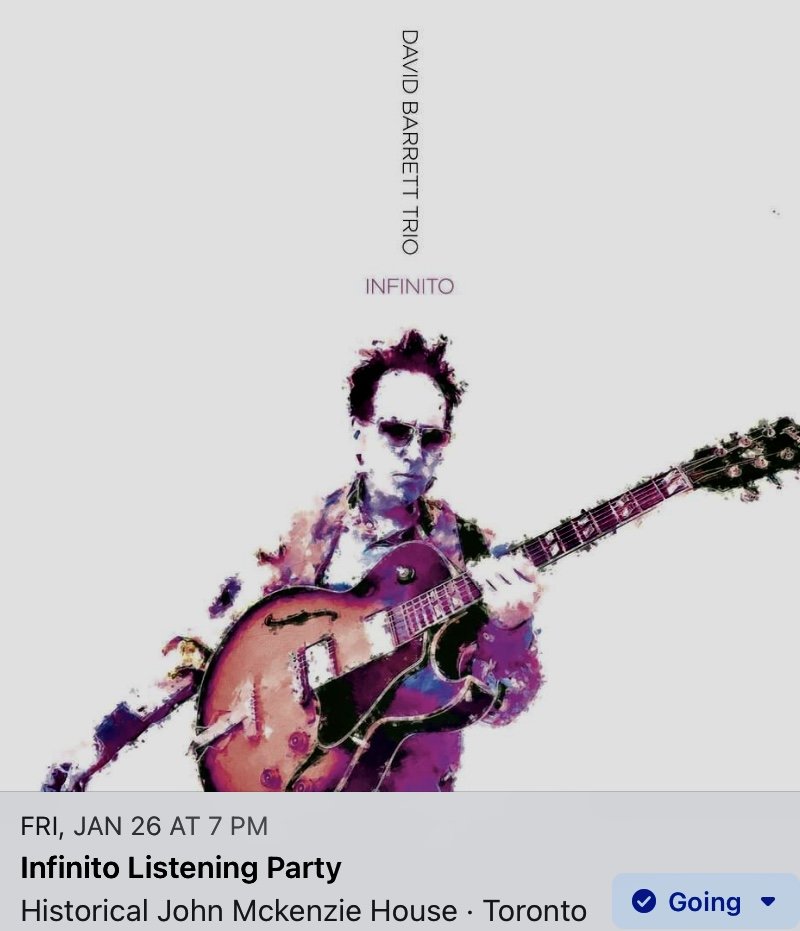 David Barrett Trio - Album Launch Listening Party