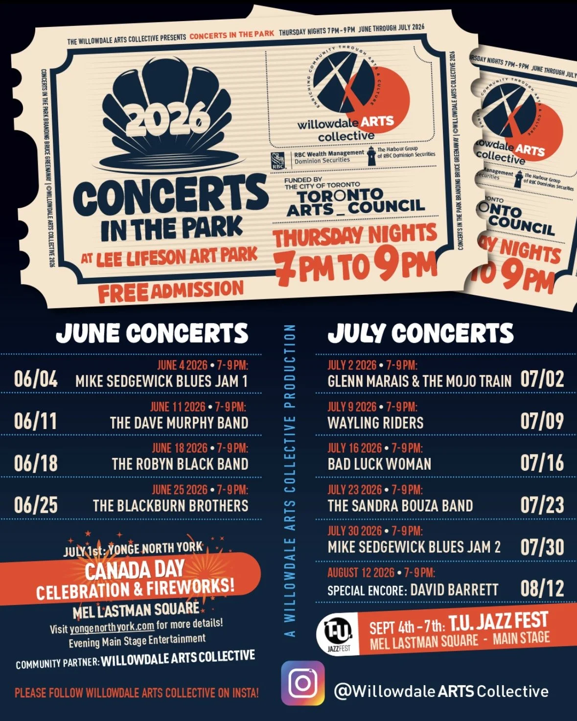 Willowdale Concerts in the Park