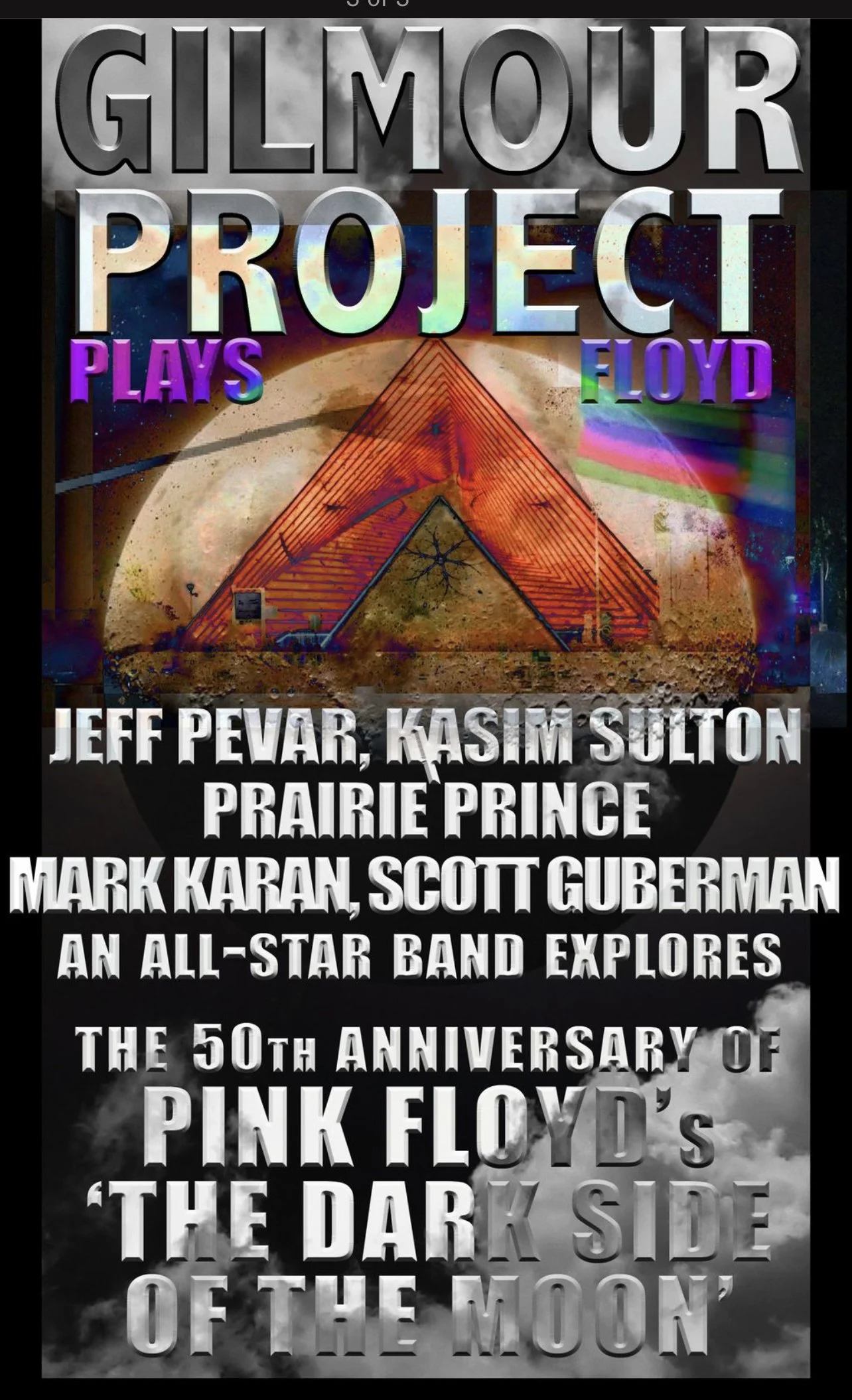 The Gilmour Project - Explores Darkside of the Moon 