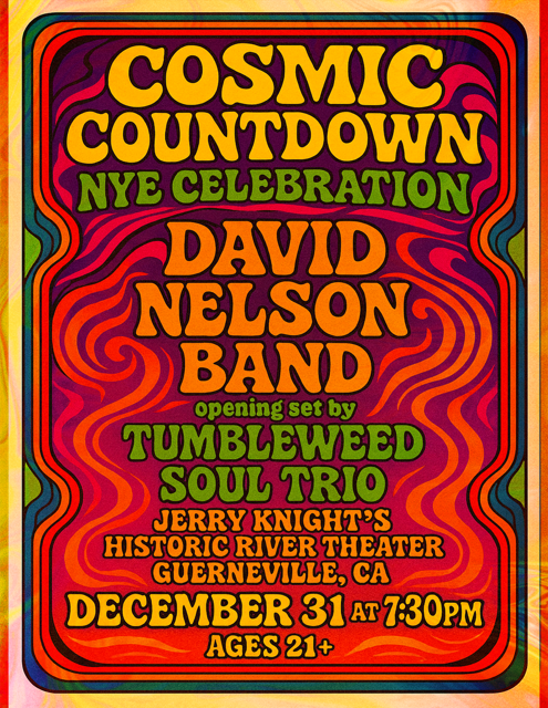 David Nelson Band Cosmic Countdown NYE Celebration
