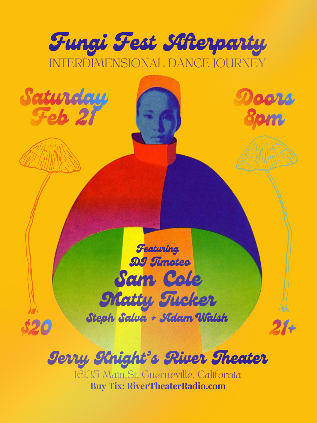 GUERNEVILLE FUNGI FEST AFTERPARTY Feb 21