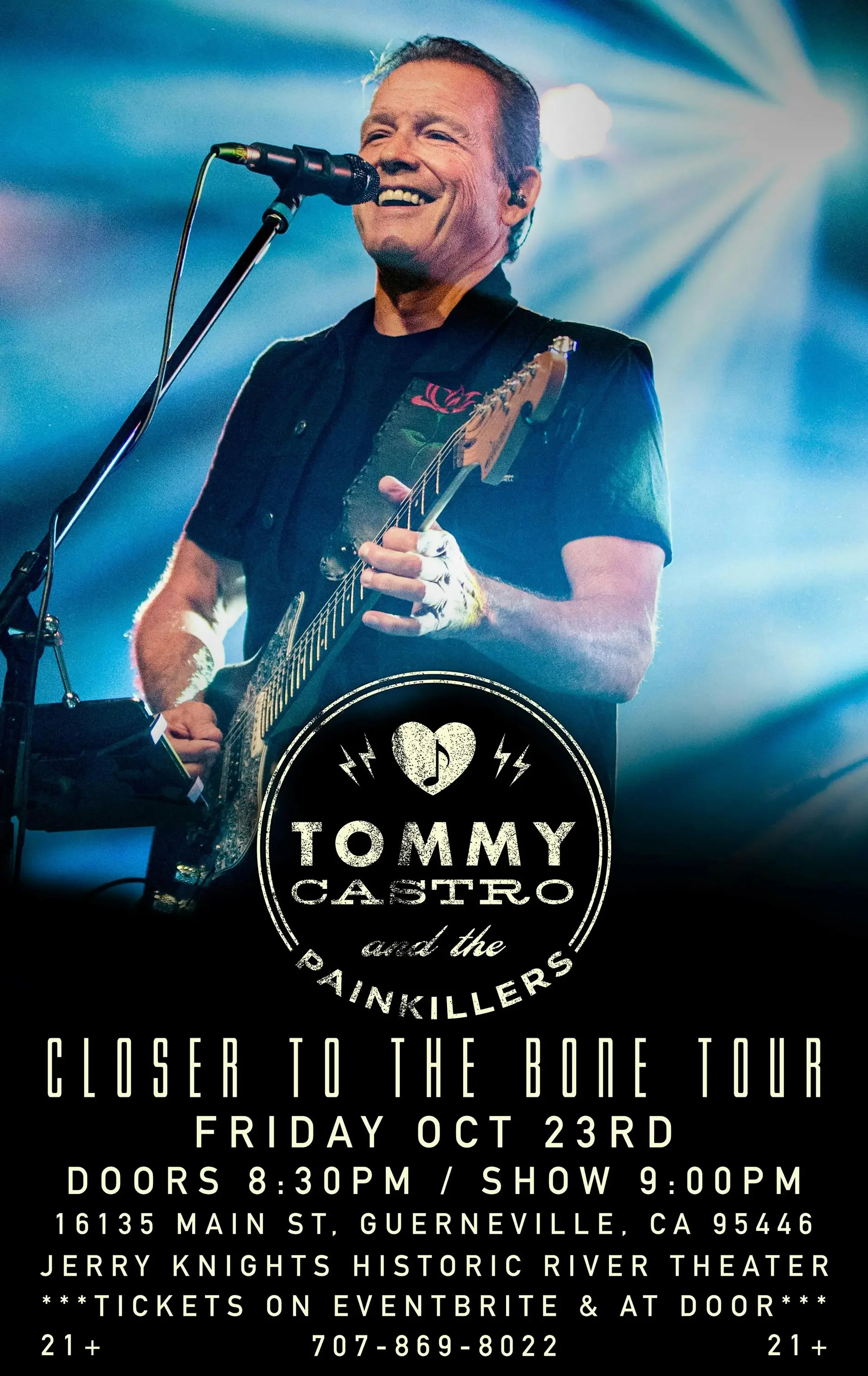 Tommy Castro - Jerry Knight's River Theater 10/23