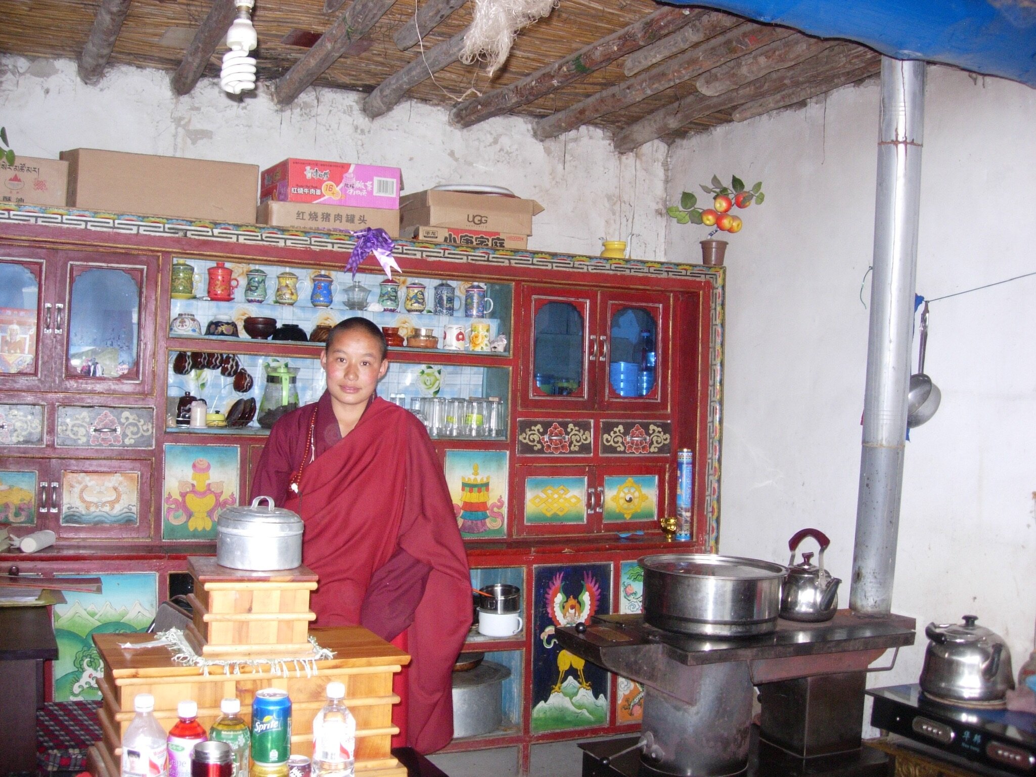  Nuns living quarters, Tibet 