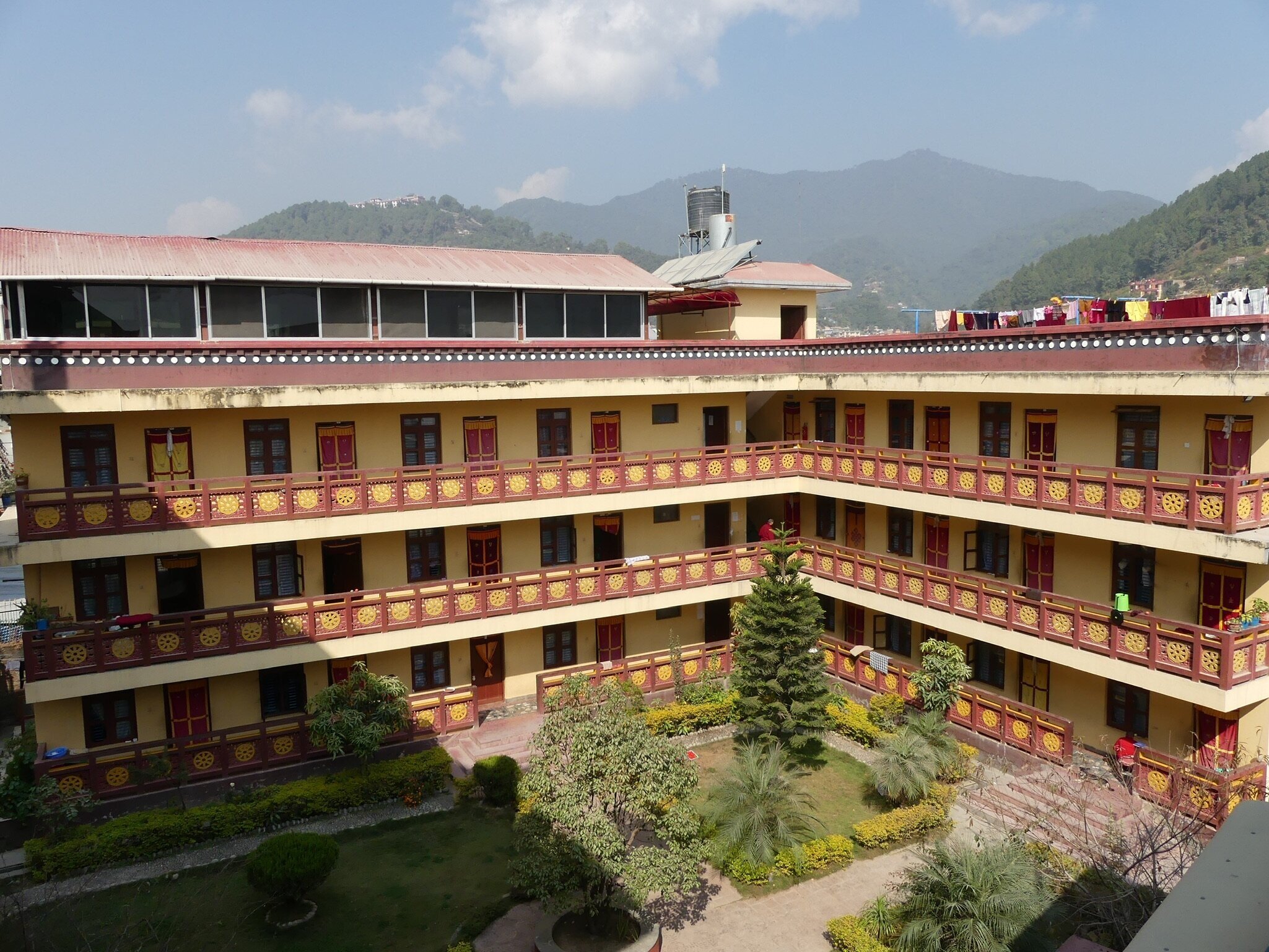  Thrangu Tara Abbey Shedra building and dorm. 