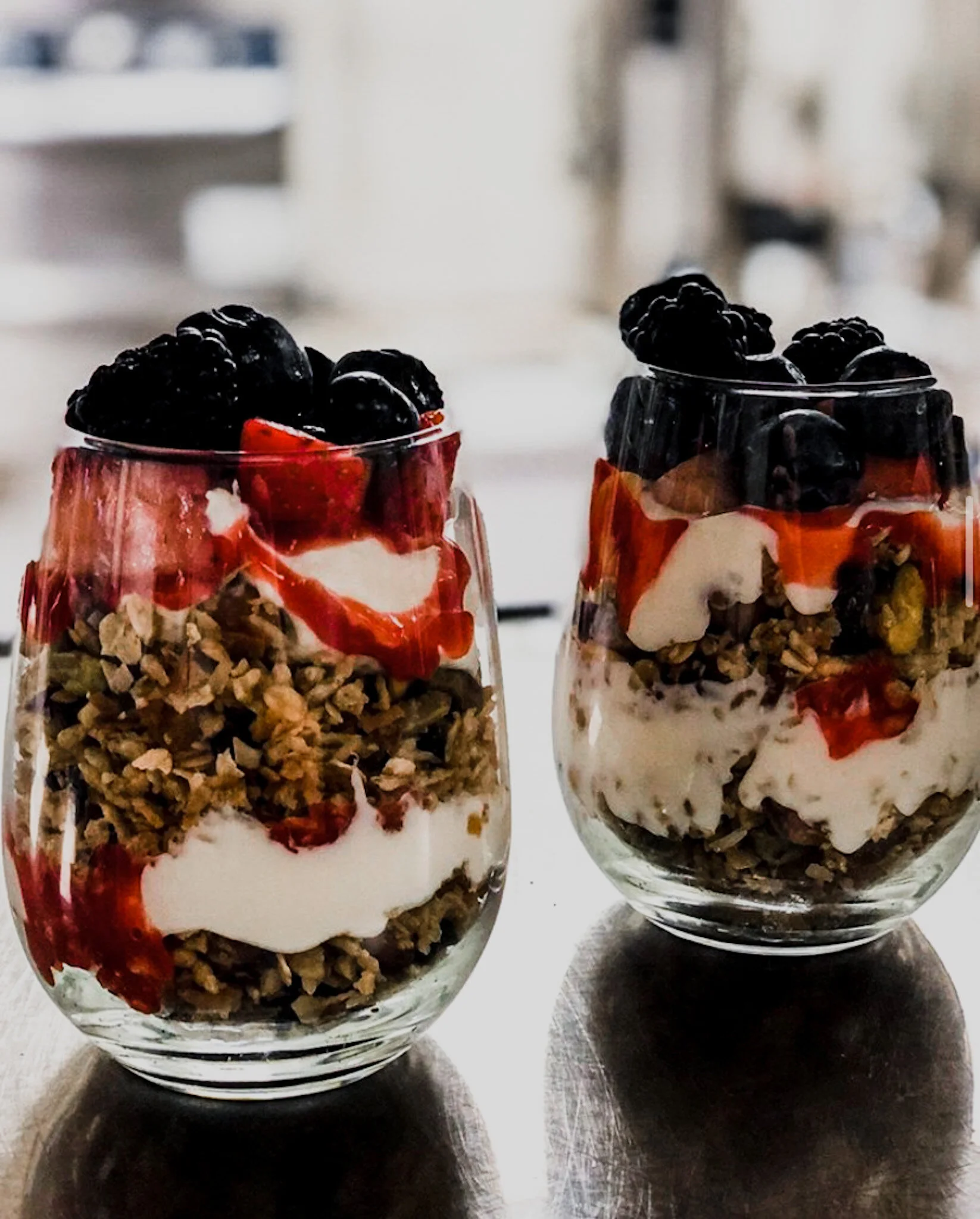 Fruit Parfait With Granola (GF)