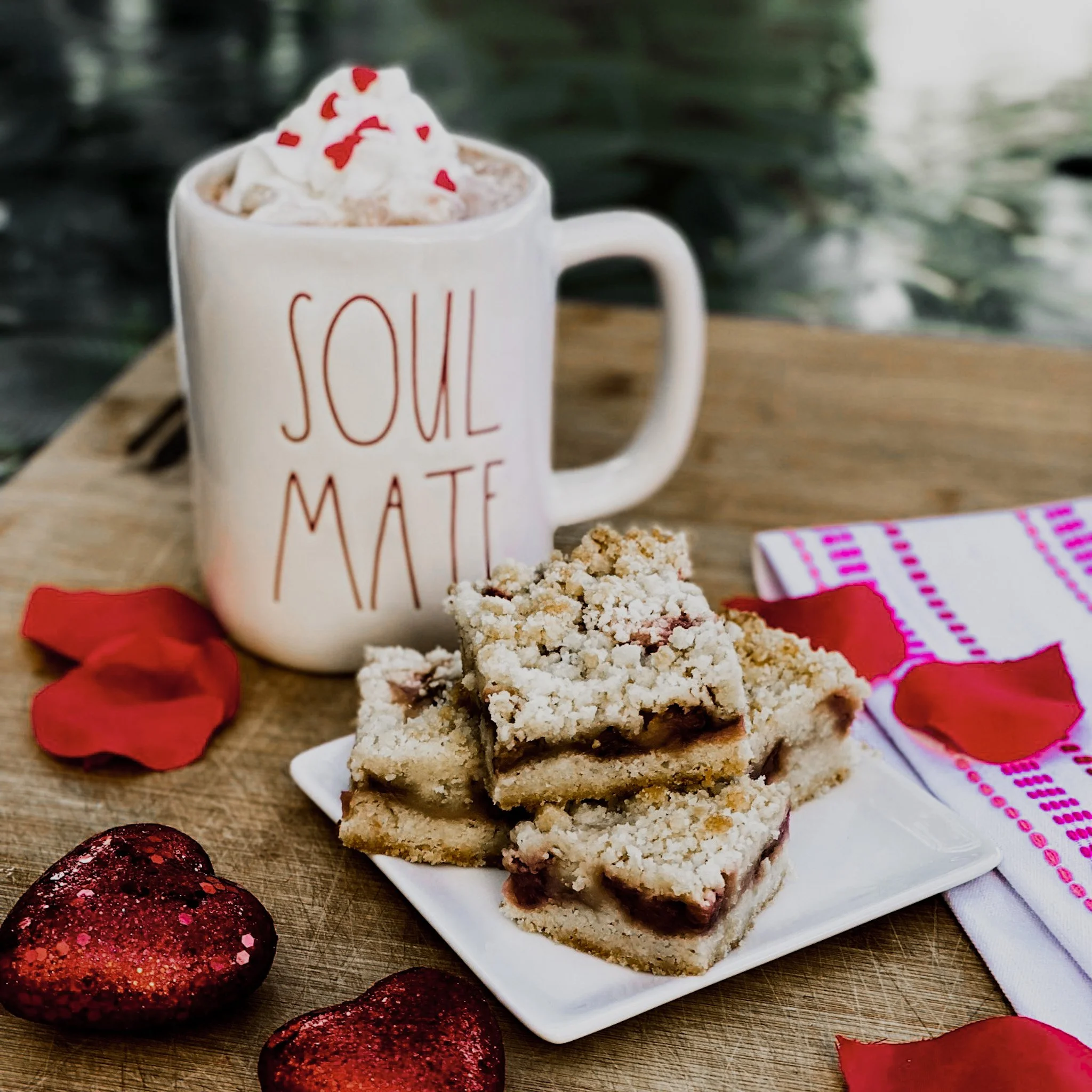 Strawberry Crumble Bars