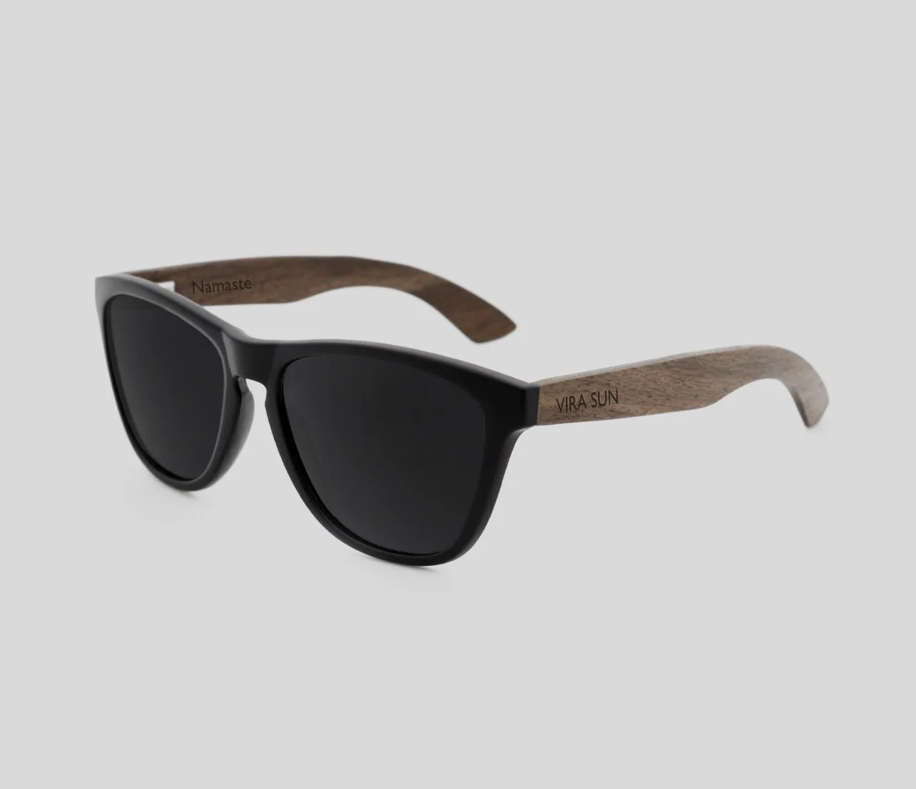 VIRA SUN COBRA MATTE BLACK SUNGLASSES