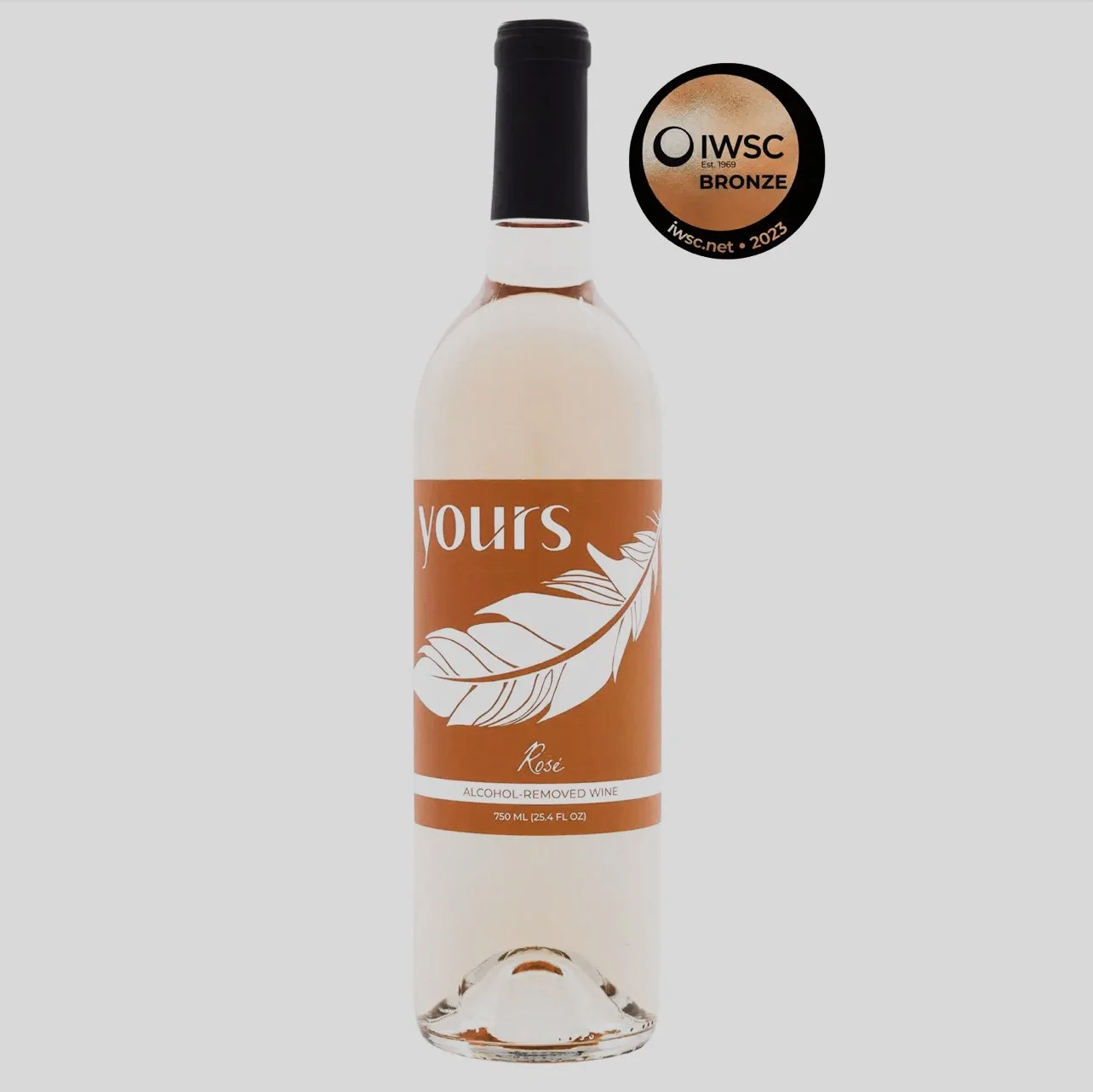 YOURS NON ALCOHOLIC WINE - ROSE