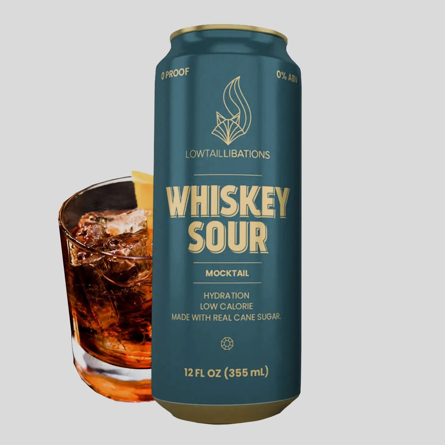 LOWTAIL LIBATIONS - WHISKEY SOUR MOCKTAIL