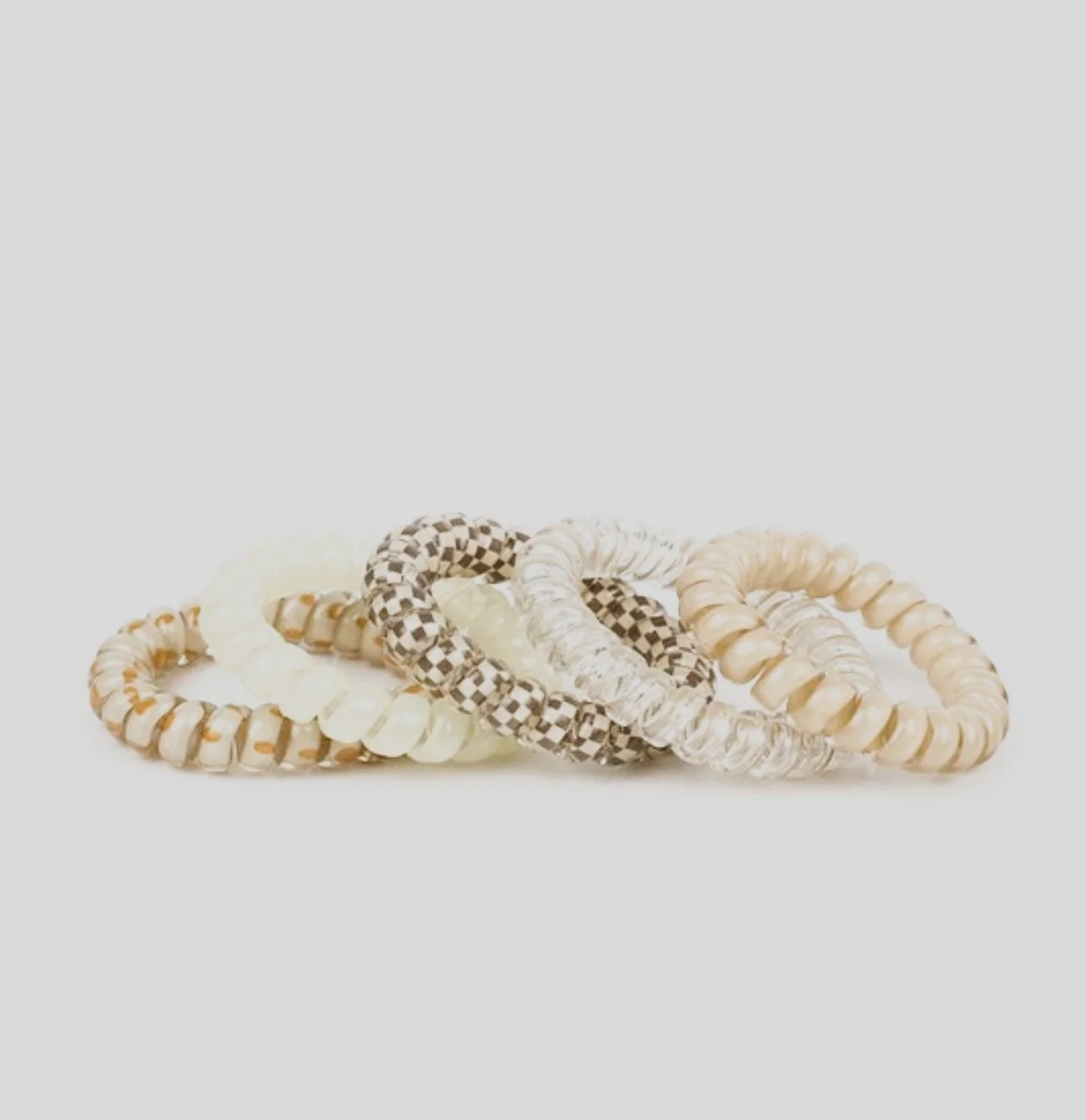 SPIRAL HAIR COIL TIES