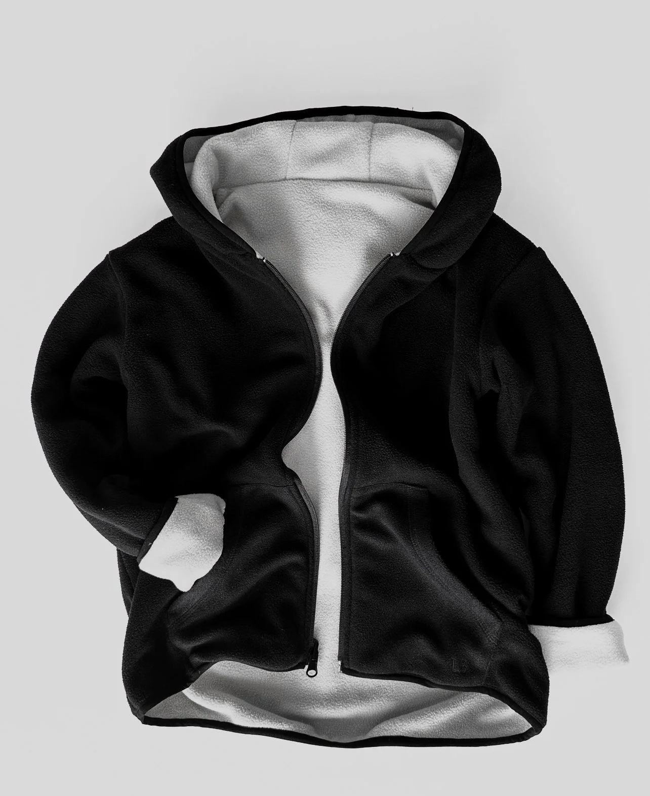 LB REVERSIBLE KID FLEECE HOODIE