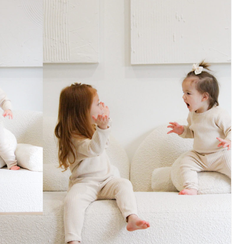 LITTLE SUGAR RIBBED SET