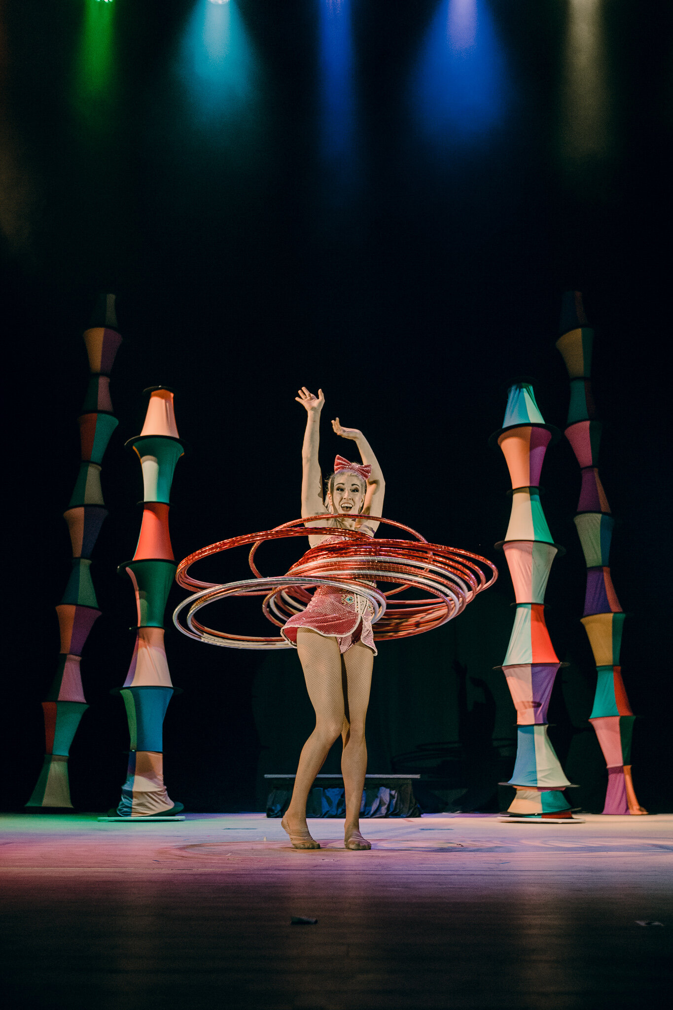 Cirque Dreams Stars & Stripes:
Performed for U.S. military service members and their families on bases throughout Japan as part of the Armed Forces Entertainment tour.