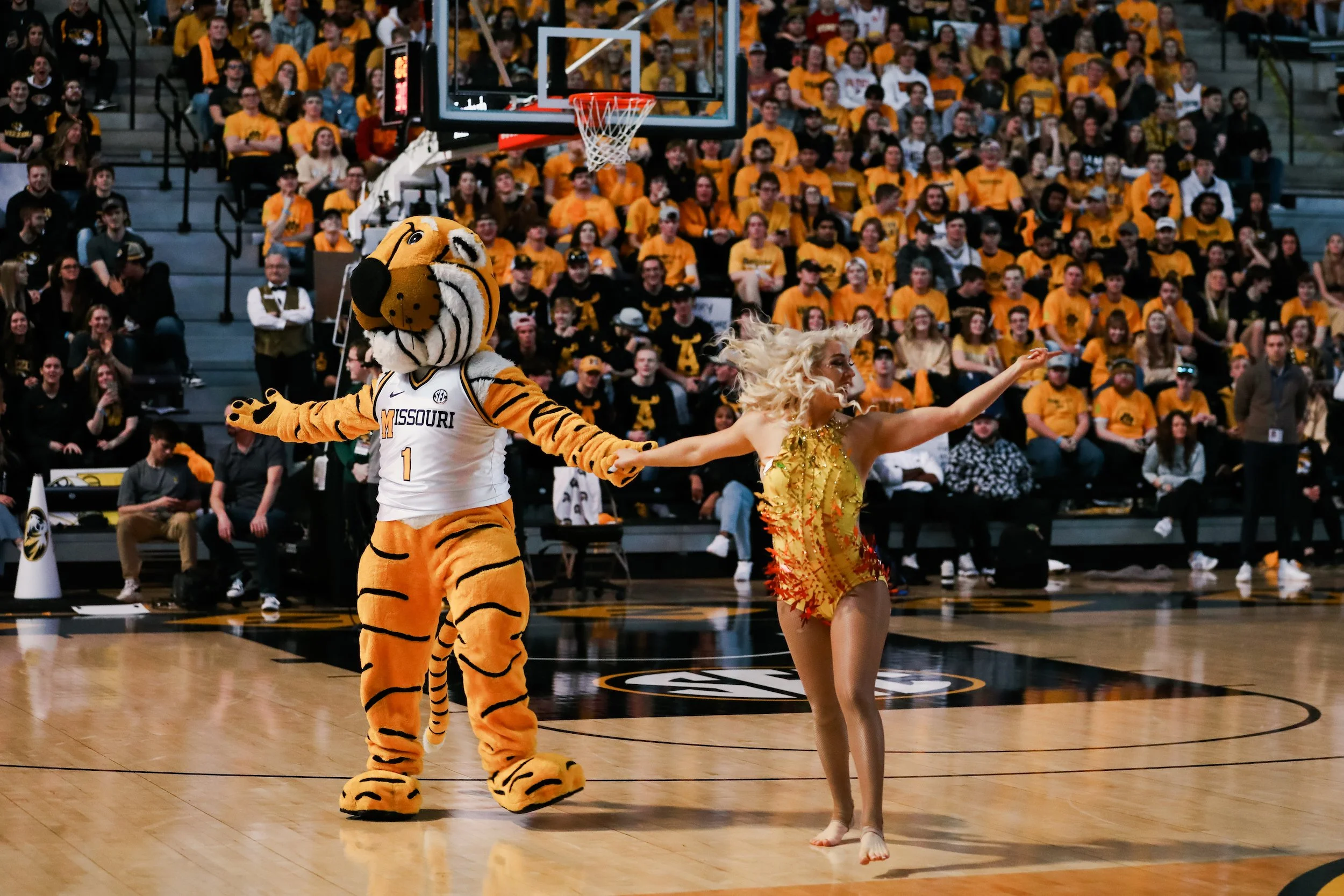 Mascot Mizzou Halftime.JPG