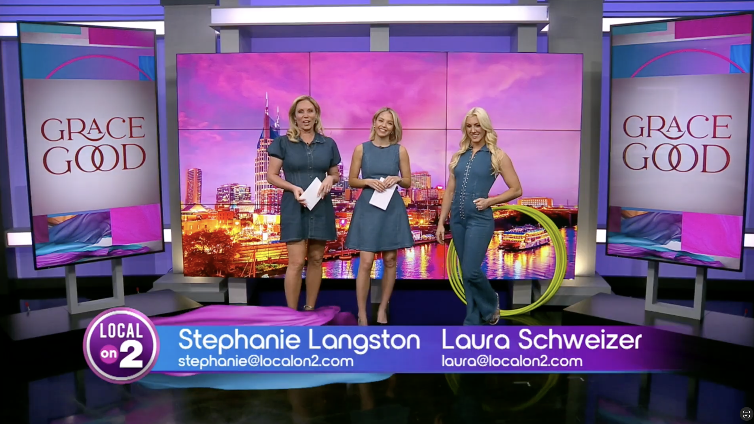 Local on 2 – Grace Good: World Record Breaker (WKRN Nashville / ABC)
Television interview highlighting Grace's career, world records, and entertainment achievements.