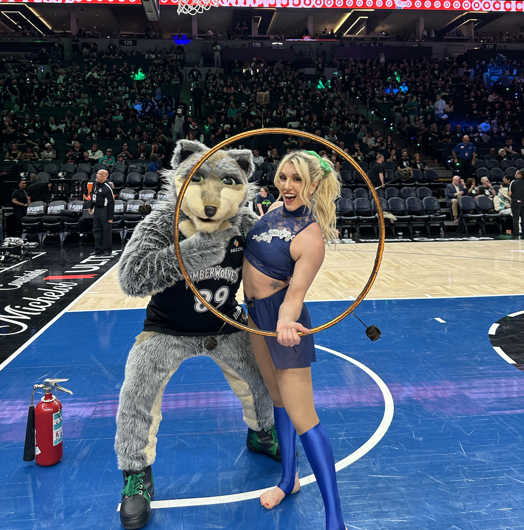 Minnesota Timberwolves Executive Calls Grace Good "One of the Best Halftime Acts in Professional Sports"
