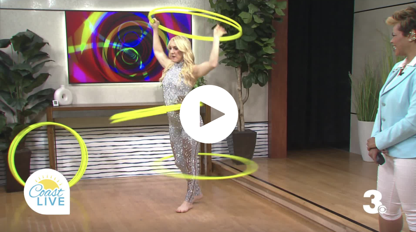 Coast Live (WTKR/ CBS 3) Grace visited Coast Live before her featured Virginia Beach Circus Shows.