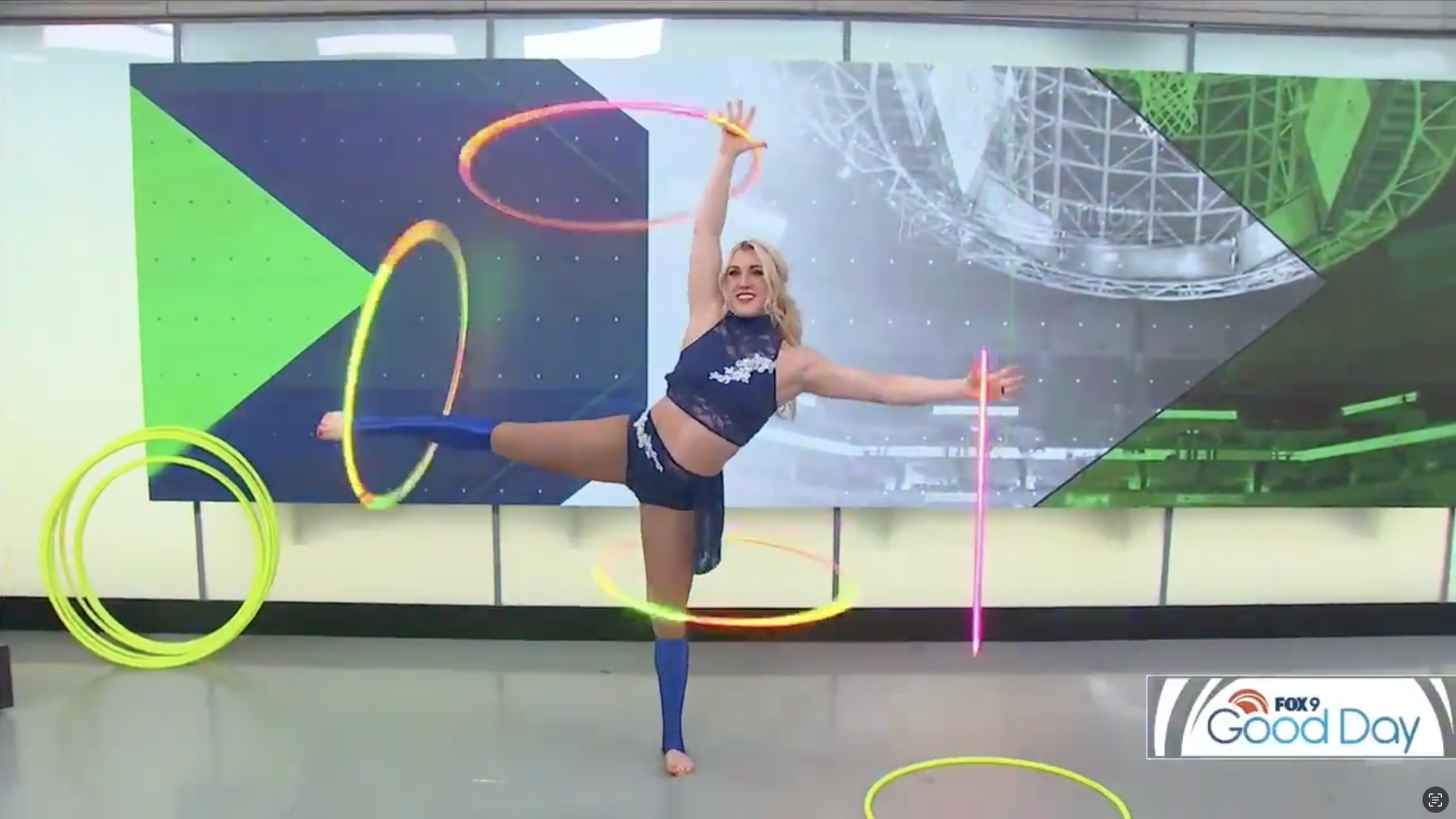 FOX 9 Minneapolis – Timberwolves Halftime Feature (FOX 9)
Featured ahead of Grace's Minnesota Timberwolves playoff halftime performance. "One of the best halftime acts in professional sports" Sheridan West, VP of Live Programming & Entertainment. 