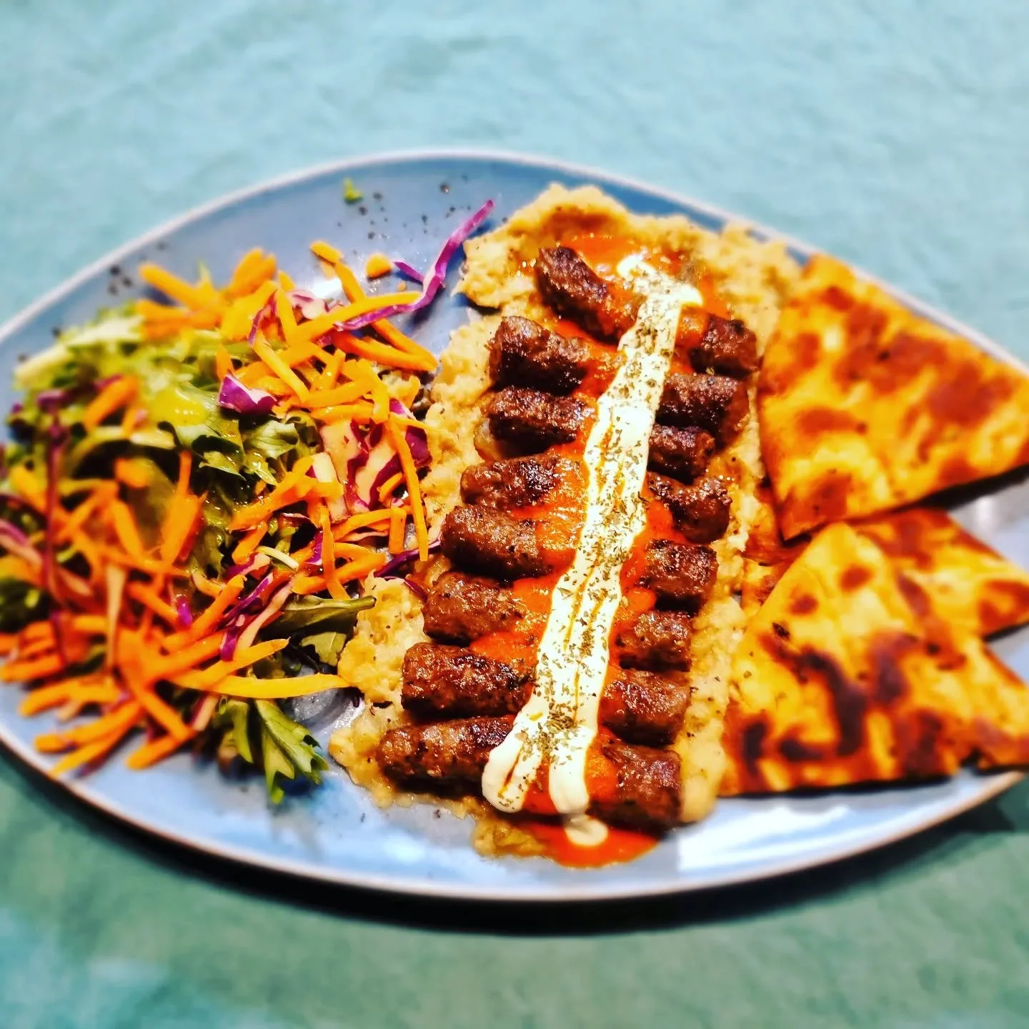 Senay's turkish meatballs are now on our menu. Adem's mothers personal recipe, soft and delicious