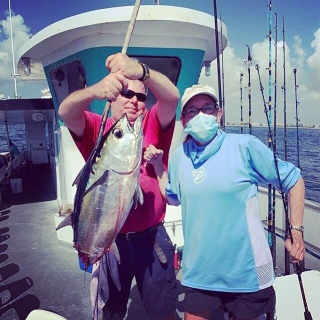 Dang barracuda got a tail piece, but still a nice tuna! Way to go, Nat! 💪🏻🎣🐟 #fishcitypride #driftlife #driftfishing #pompanobeach #lighthousepoint #hillsboroinlet #sardinesquad #noacjustfish #mastersofthedrift #proudtobetheking #girlsrule #ladyf