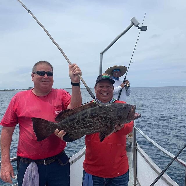 Great fishing this afternoon! Black grouper, Tuna, Cobia, yellowtails and mangroves and a giant crevalle! #fishcitypride #driftlife #driftfishing #pompanobeach #pompanobeachfl #lighthousepoint #hillsboroinlet #sardinesquad #noacjustfish #mastersofthe