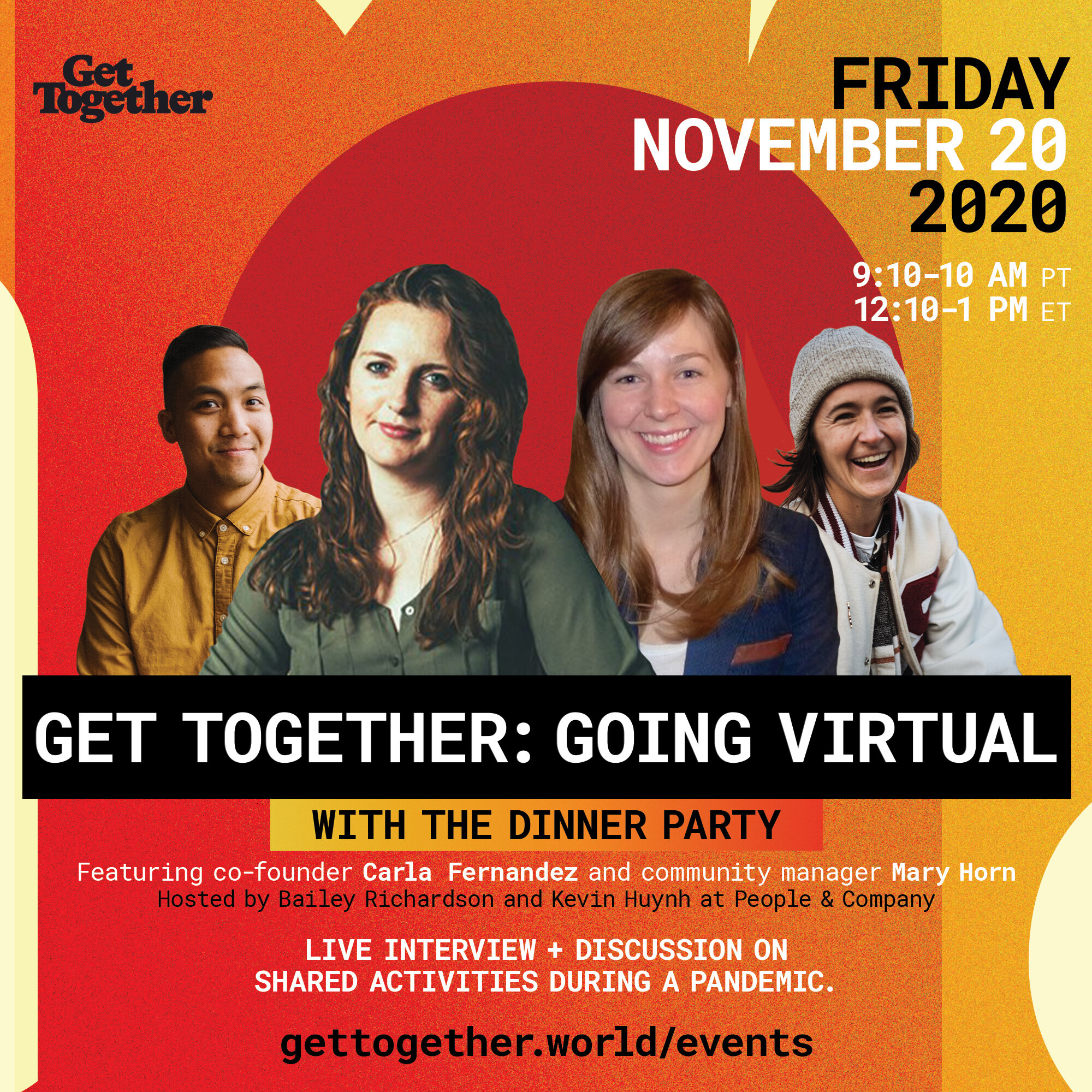 Get Together: Going Virtual with The Dinner Party